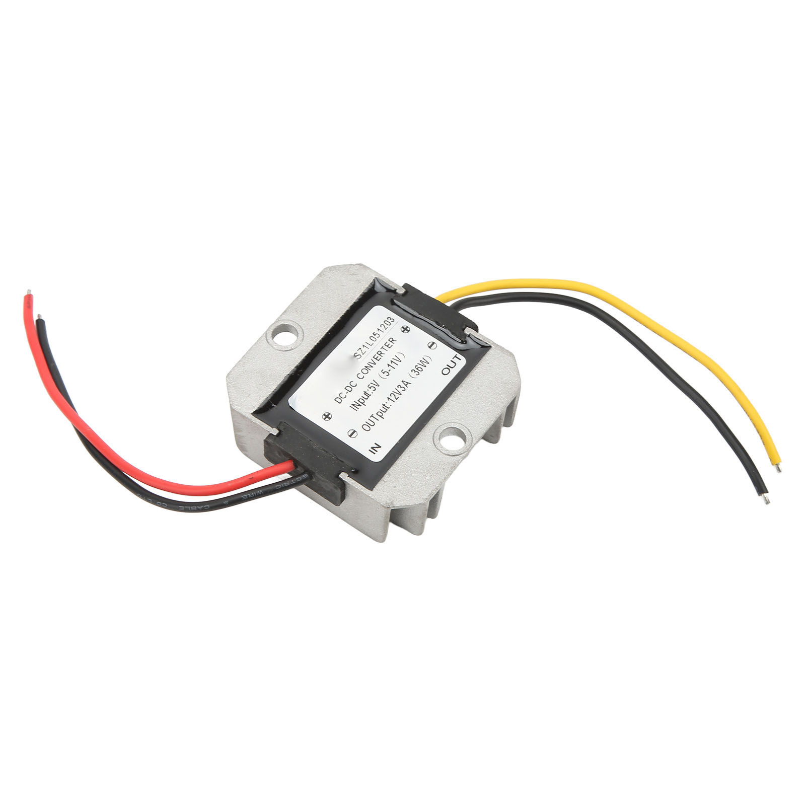 5v-auf-12v-gleichstrom-aufwärtswandler, Wasserdicht, Aus Aluminium-druckguss, Hocheffizienter Spannungsregler Für Leds, Camping, Boote, Autos, 1 Stück