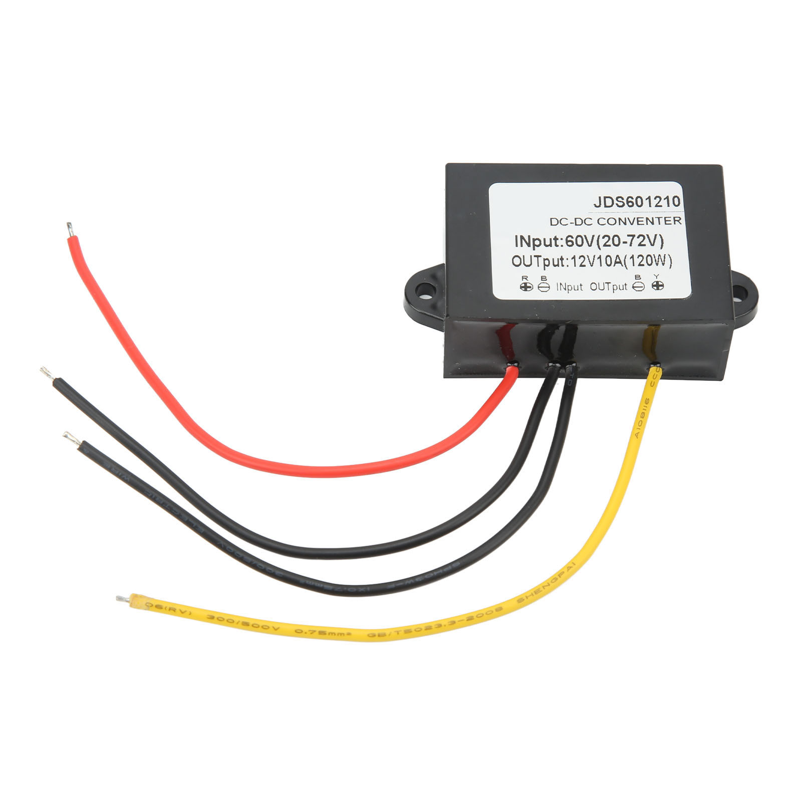 Abwärtswandlermodul 72 V → 12 V, 10 A, 120 W, Ip67 Wasserdichter Spannungsregler, Dc/dc-abwärtsnetzteil, 20–72 V Eingang, 12 V Ausgang