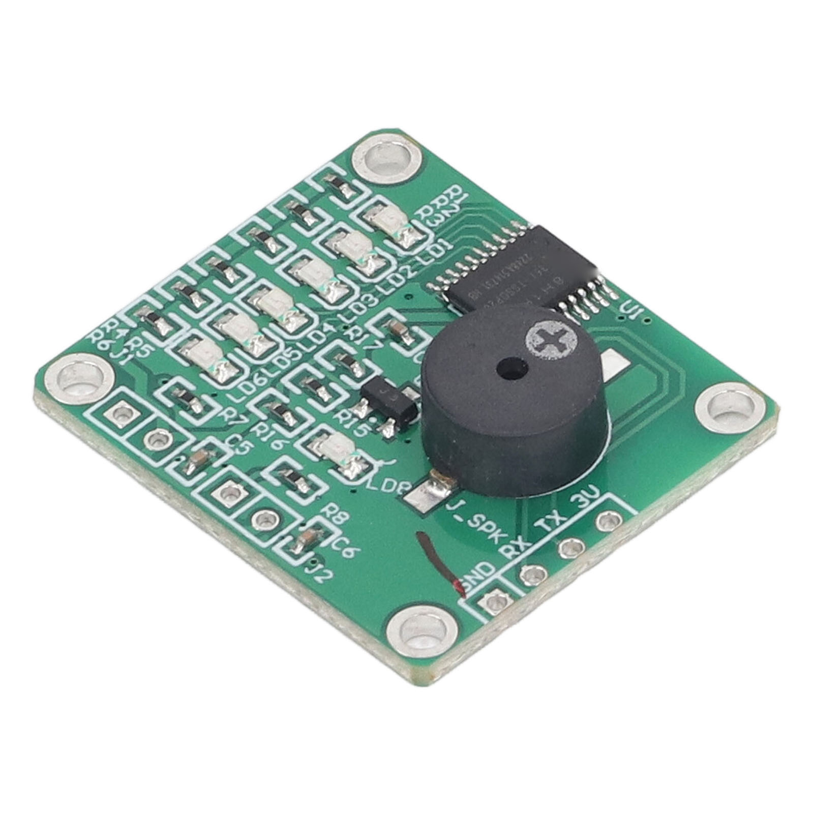 Leiterplatte Für Die Fehlersuche An Drucksensoren Mit Led-anzeige Und Summer, Echtzeit-abtastung, Testplatine Für Arduino Und Diy-projekte