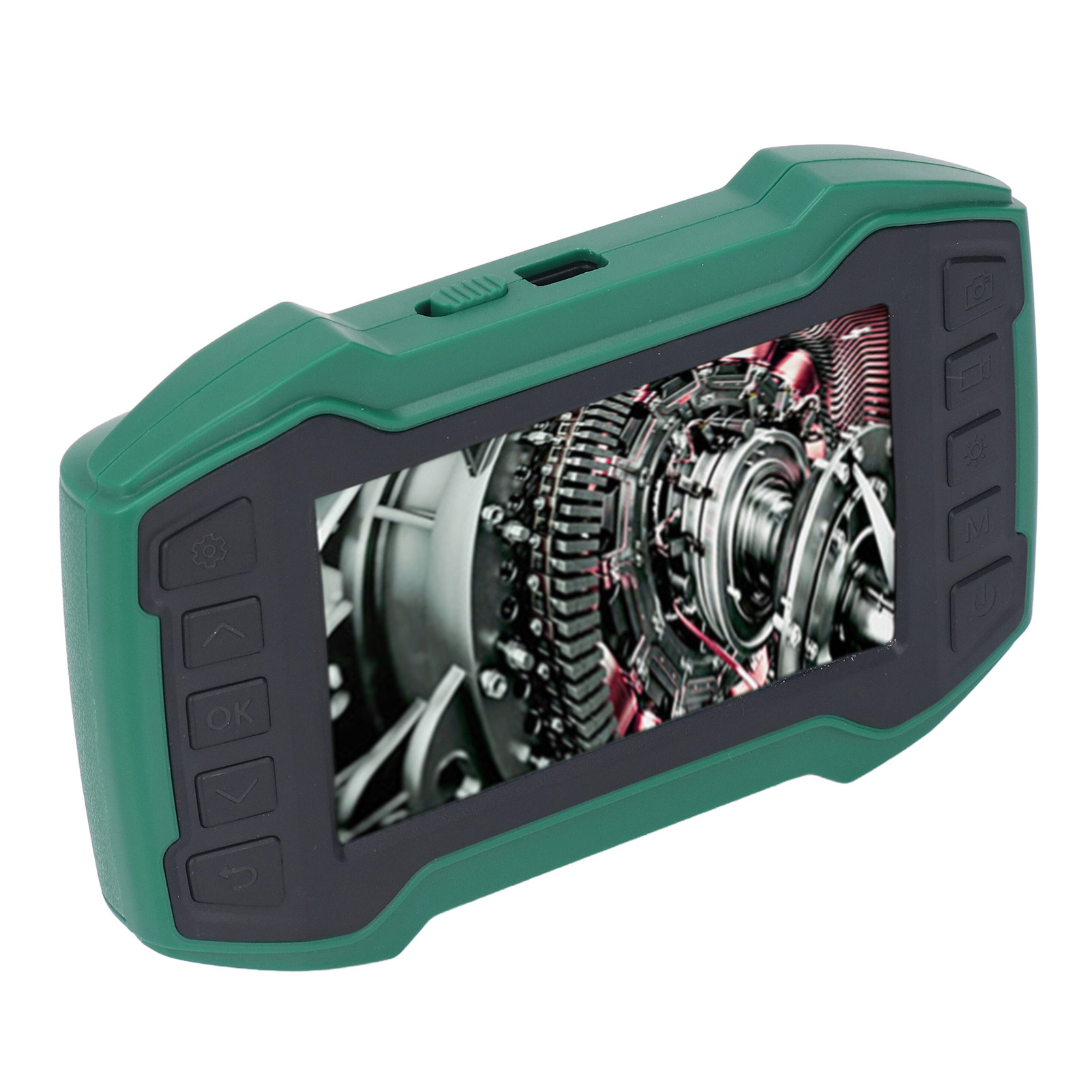 Industrielle Inspektionskamera Mit 1080p-hd-auflösung, 2-megapixel-dual-lens-endoskop, 4,5-zoll-ips-bildschirm, 8,0-mm-sonde, 1 M Kabel