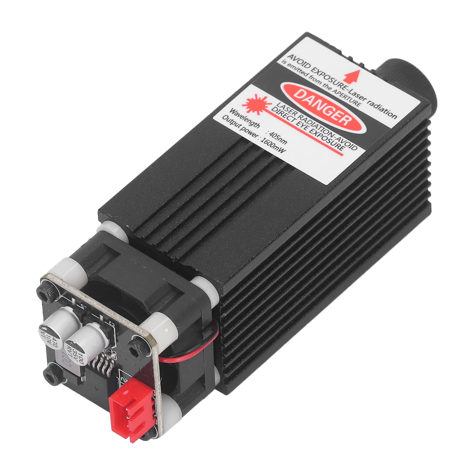 1,6-w-lasermodul-kit Mit Einstellbarem Fokus Für Diy-desktop-cnc-gravierer, Präzisionsgravur