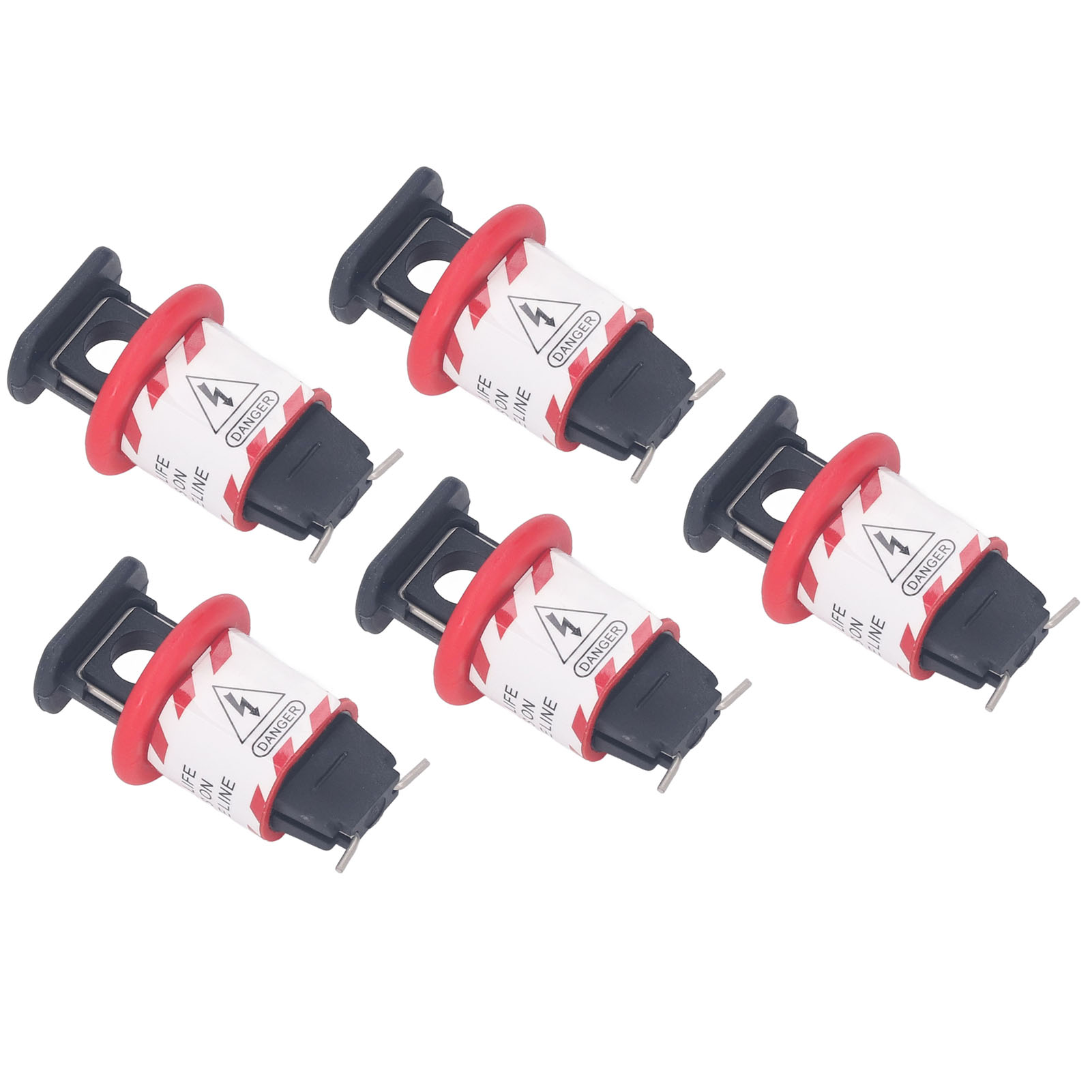 5-teiliger Leitungsschutzschalter, Industrielles Elektrisches Sicherheitsschloss, Miniatur-schalterverriegelung, Elektrische Geräte, Verriegelungsklemmen
