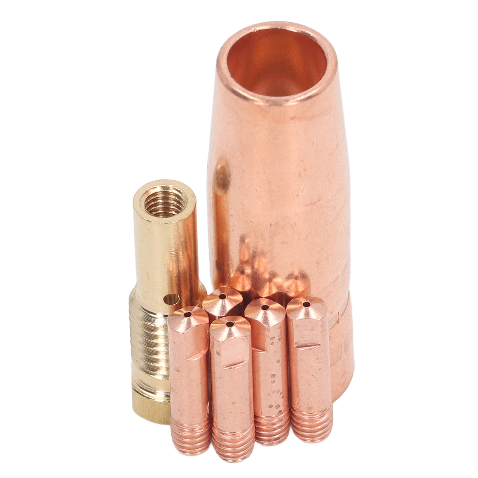 Mig-schweißgerät-zubehör: Messingdüse 0,9 Mm (0,035 Zoll) Für Gasloses Fülldrahtschweißen Mit Century Fc90 80gl