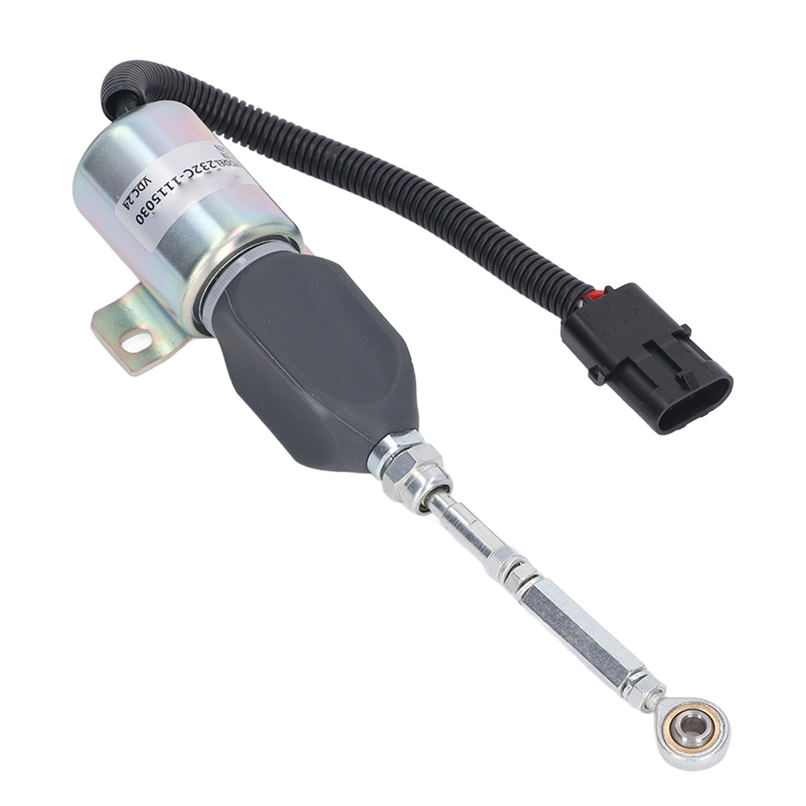 24v Dc Motorstopp-magnetventil Für Hyundai R215-7 Bagger, Kraftstoffabschaltmagnetventil, Kompatibles Ersatzteil, Robust Und Zuverlässig.