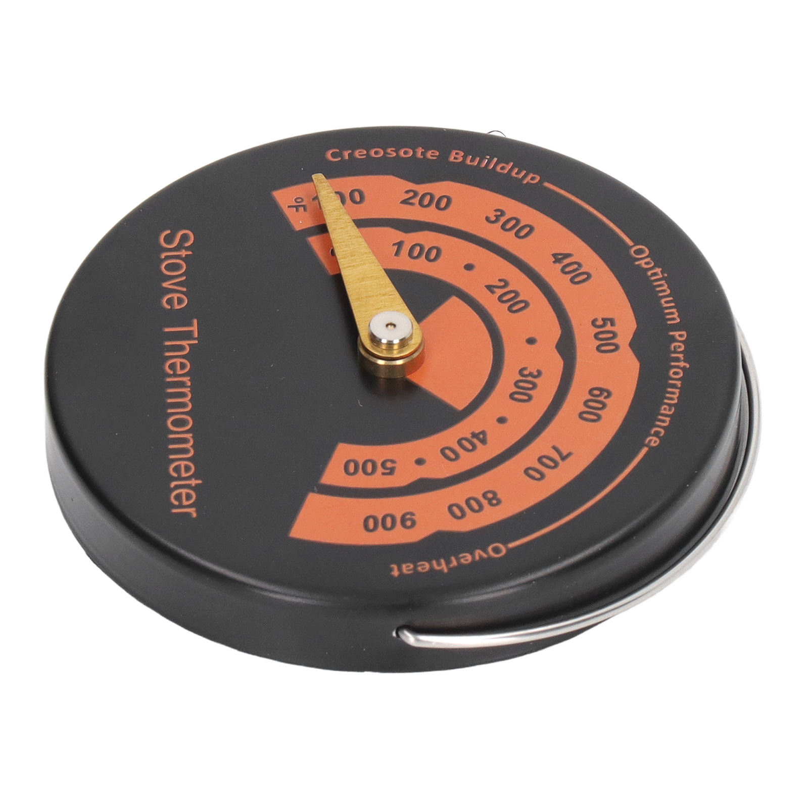Magnetisches Thermometer Für Holz- Und Gasöfen, Temperaturanzeige 0–500 °c, Verhindert Überhitzung, Thermische Messskala