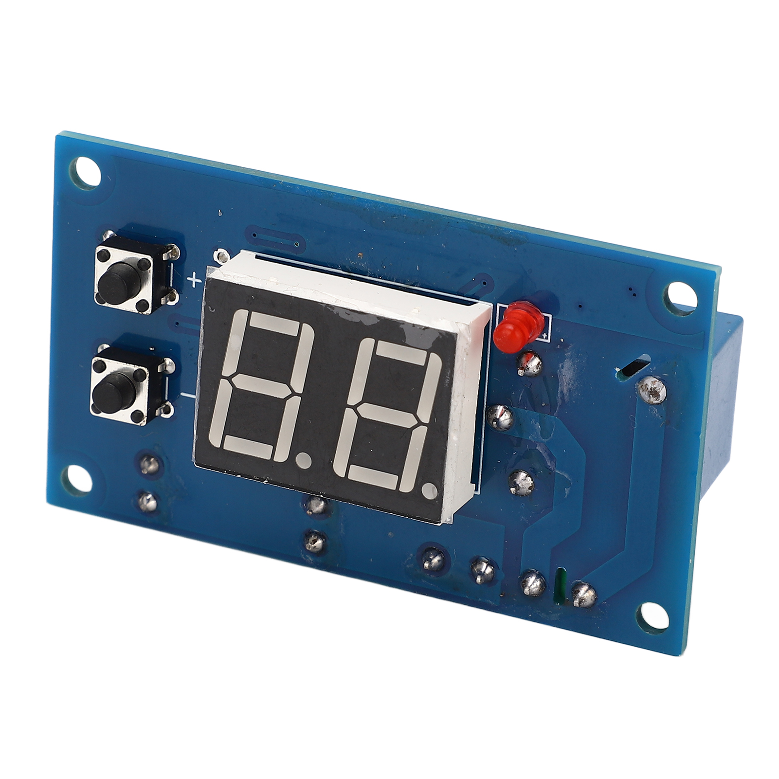 Programmierbares Zeitverzögerungsrelais 0-99s, Digitales Timermodul Mit Led-anzeige, Intermittierender Ausgang, Dc12v-relaisplatine, Einstellbarer Zyklus.