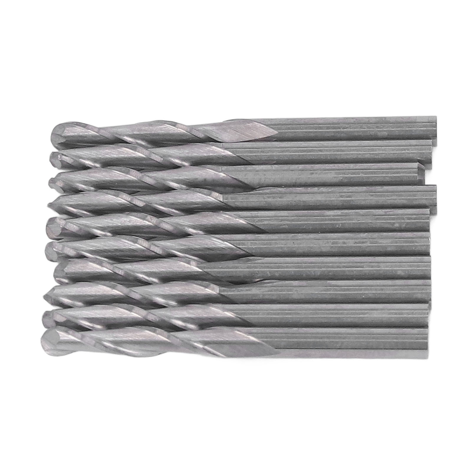 Hss Cnc-halbkugelfräser-set, Kugelkopffräser Für Holzgravur Und Schruppbearbeitung, 1/8 Zoll Schaft, 4-teilig.