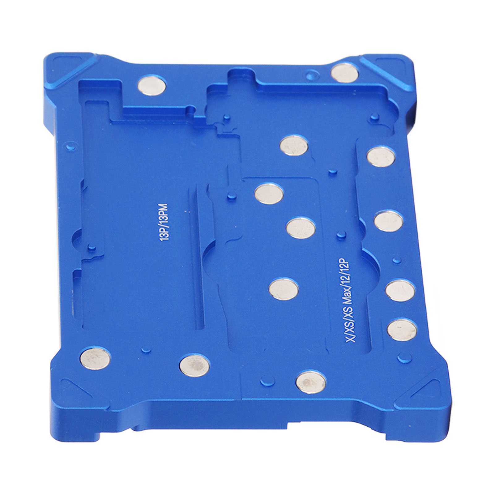 6er-set Magnetische Reballing-schablonen Für Iphone 13 Pro Max, Bga-lötschablone, Rework-kit Mit 6 Größen, Präzisionsreparaturwerkzeug
