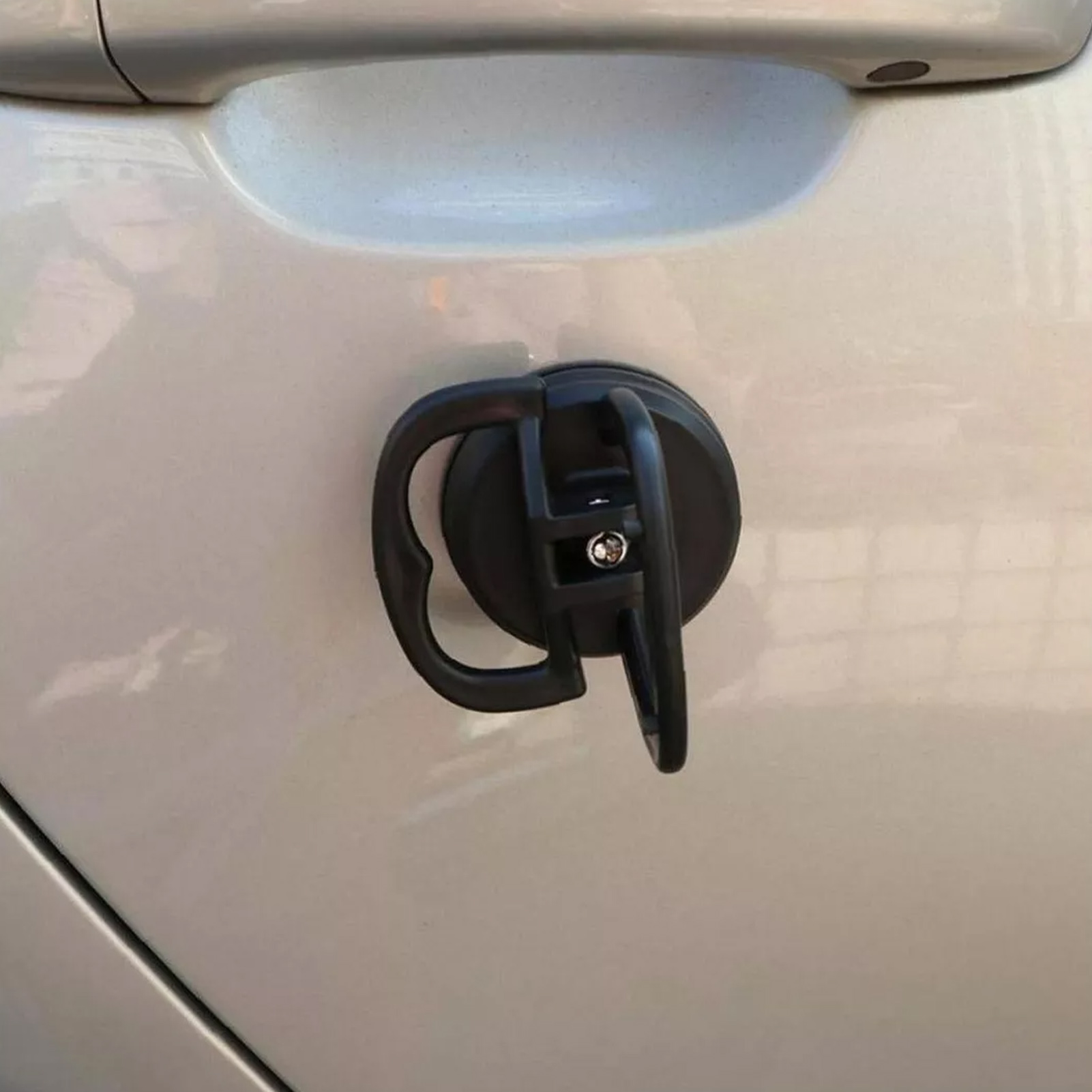 Set Mit 3 Saugnäpfen Zur Dellenentfernung An Autos, Reparaturwerkzeug Für Glas Und Fliesen, 1 Orangefarbener Saugnapf In Größe L Und 2 Schwarze Saugnäpfe In Größe S