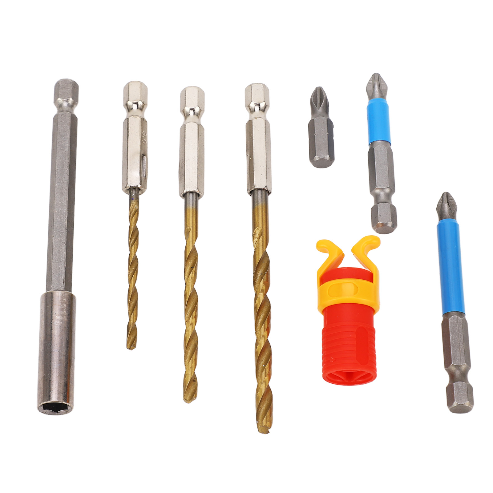 S2-stahl-spiralbohrer-set, Magnetische, Rutschfeste Kreuzschlitzbits Für Reparatur Und Wartung