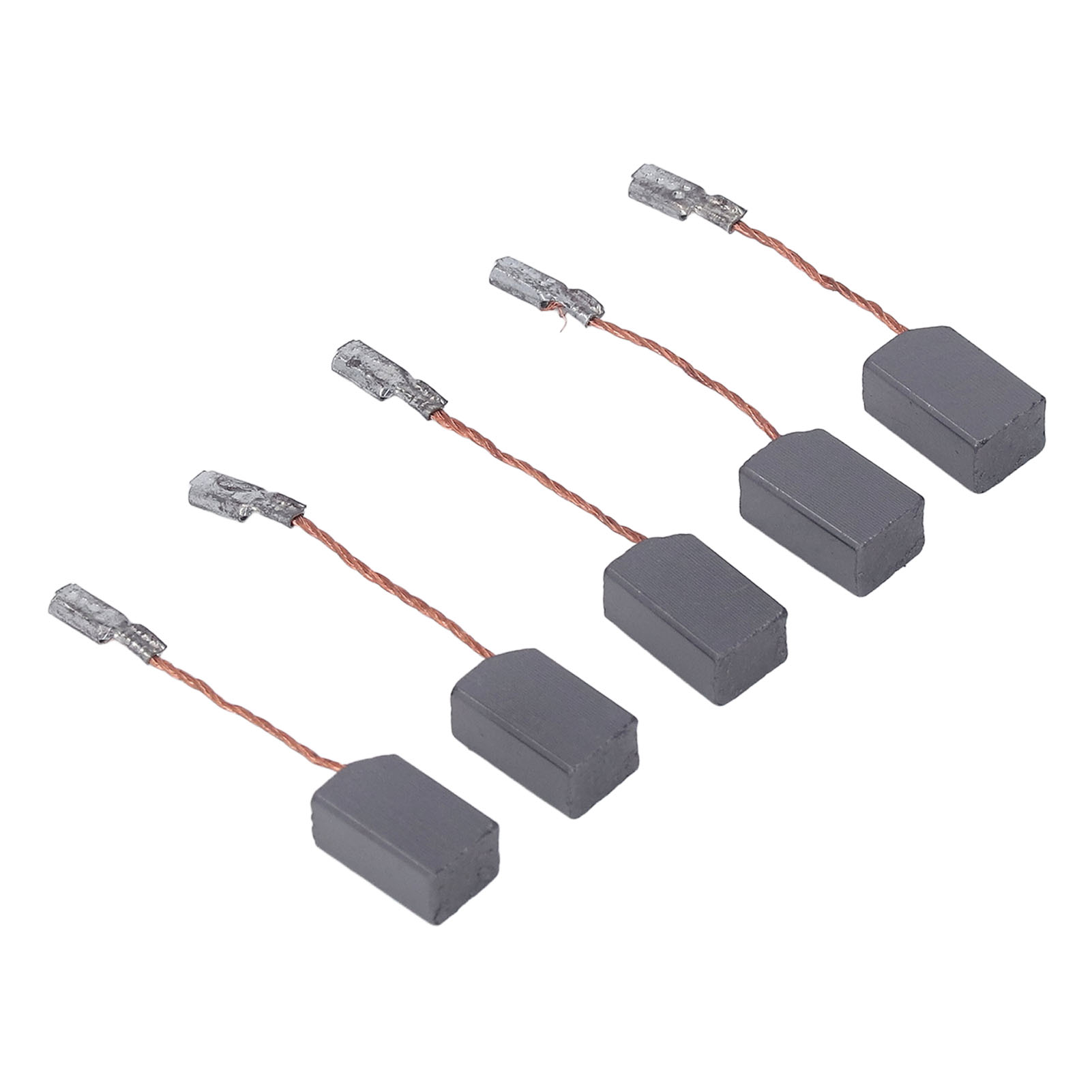 20 Kohlebürsten Für Elektrische Bohrmaschinen, Hochfestes Kupfer, Kompatibel Mit Haartrocknern Und Winkelschleifern, 20er-packung