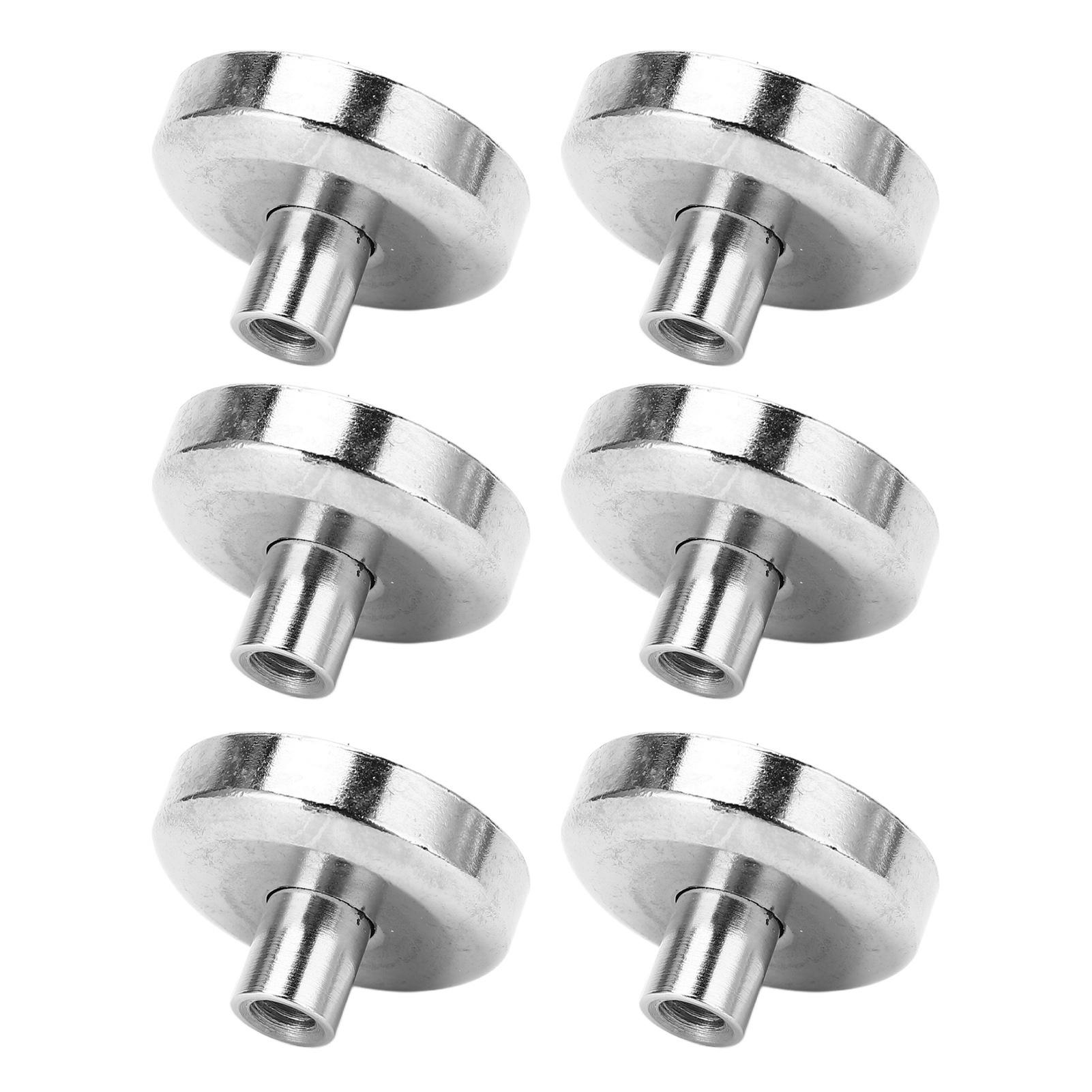 20 Neodym-magnete D25, 14 Kg Starke Kraft, Runder Sockel Mit Magnettopf, Für Werkstatt, Zuhause Und Büro, 20er-packung