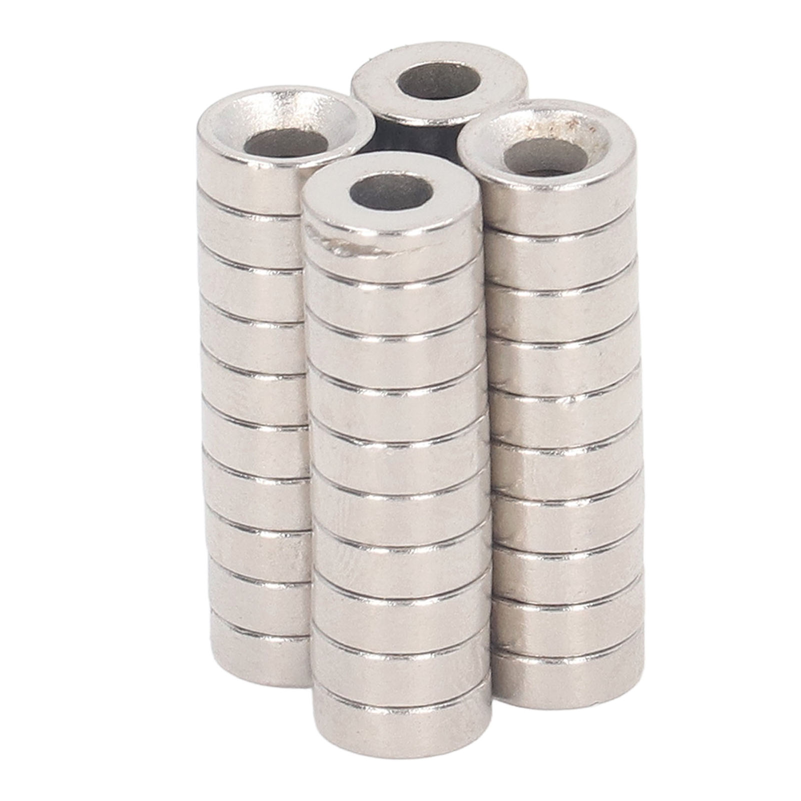40 Starke, Runde Neodym-magnete Mit 3 Mm Lochdurchmesser, Ideal Für Kühlschränke, 40er-packung