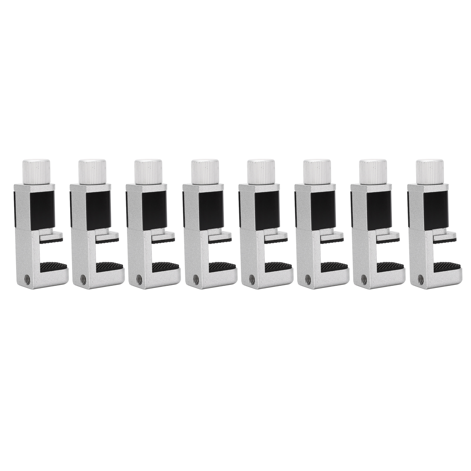Set Mit 8 Lcd-bildschirm-reparaturclips Für Handys, Verstellbarer Ständer Aus Aluminiumlegierung, Präzises Und Leichtgängiges Befestigungswerkzeug
