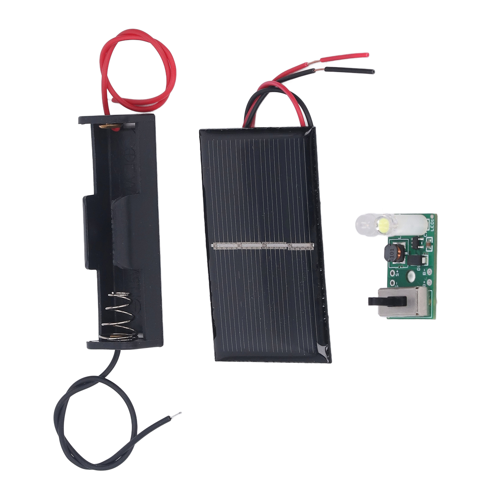 1,2-v-solar-laderegler Auf Leiterplatte, Bedienfeld Für Gartenbeleuchtung, Batterieschutzset, Solar-ladeplatine Mit Dämmerungssensor, Ersatzteilset