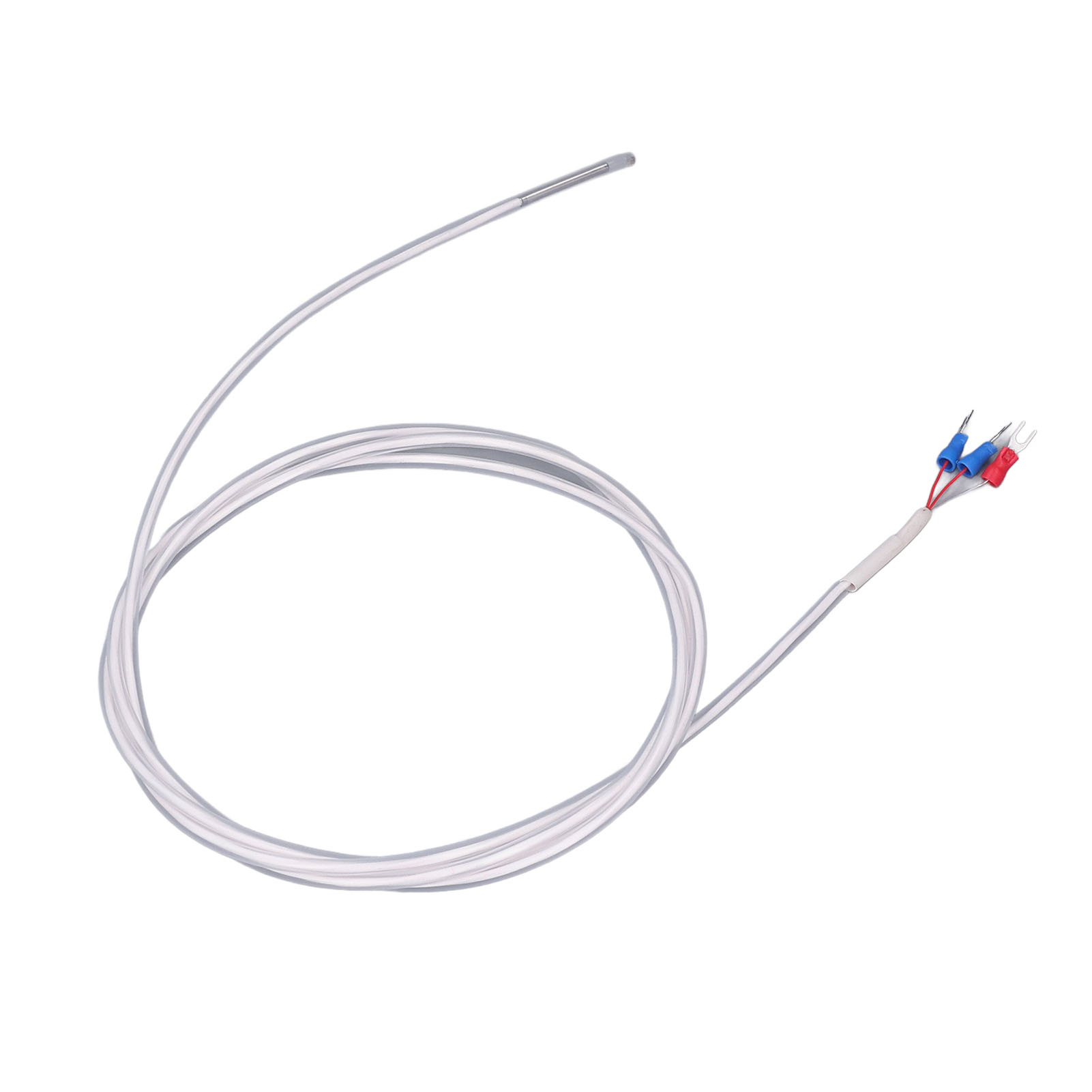 Thermoelement-sonde Typ K, Hochpräziser Rtd-temperatursensor Pt100, Wasserdicht Mit 2 Meter Langem, Geschirmtem Kabel, Professionelles Messgerät
