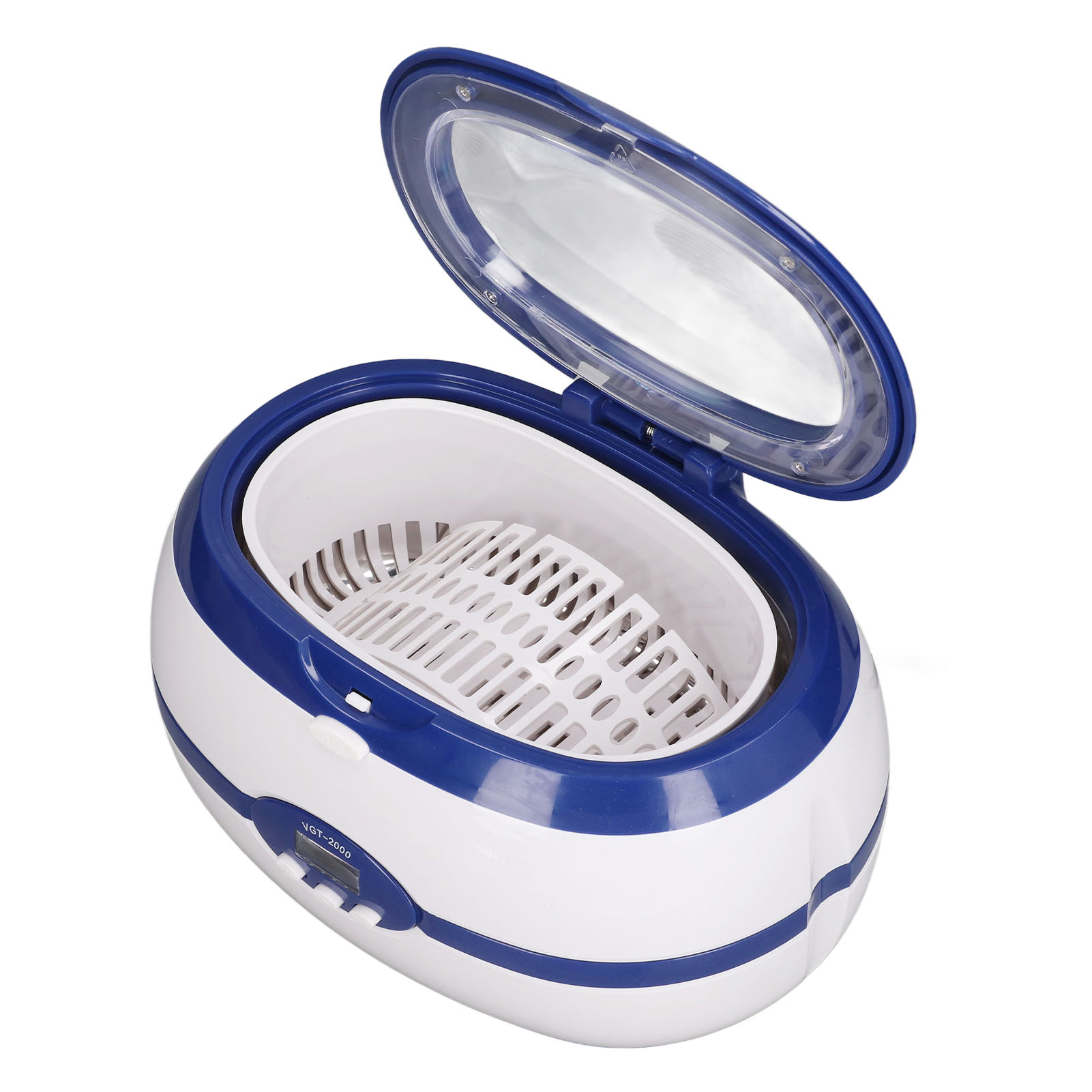 600-ml-ultraschallreiniger Mit Digitaltimer Für Schmuck, Brillen Und Druckerdüsen – Eu-stecker 220–240 V, 50 Hz