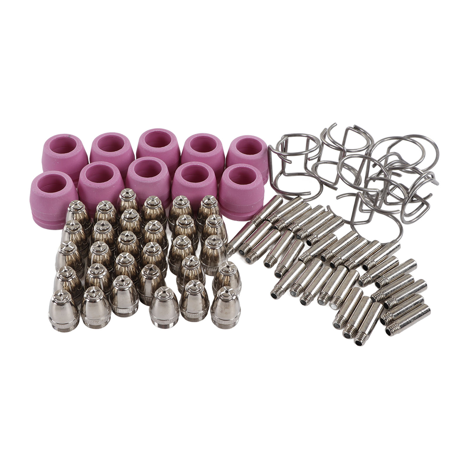 Set Mit 80 Plasmabrenner-verbrauchsmaterialien, Düsen Für 40/50/60a Stationen, Kompatibel Mit Sg 55, Ag 60, Wsd 60, Schneidgeräte-set.