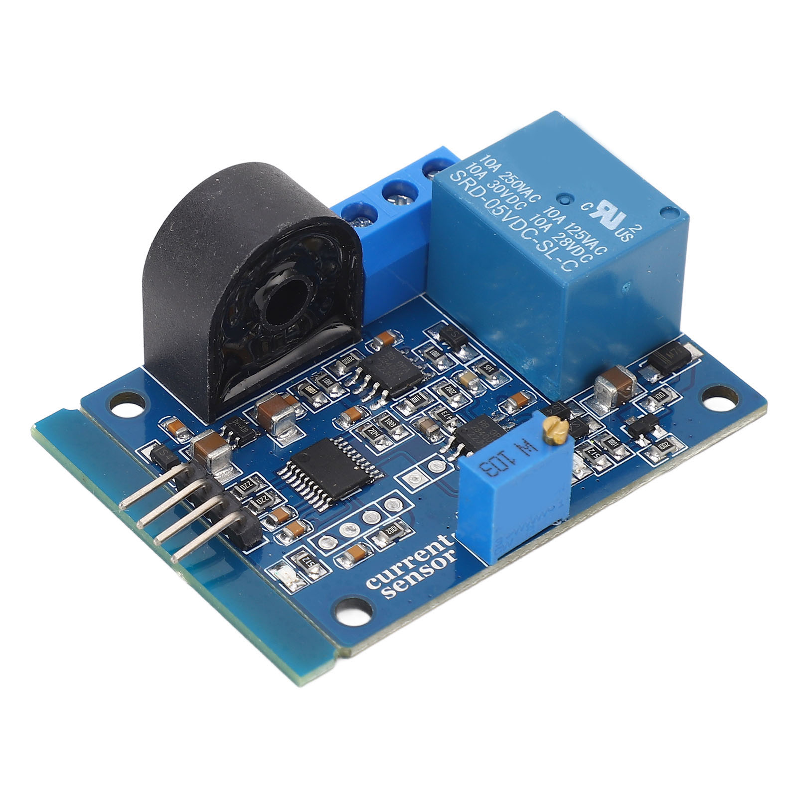 Wechselstromsensormodul, 5-a-stromwandler, 5-v-gleichstromrelais-schutz, Überstromerkennung Für Arduino-diy-projekte