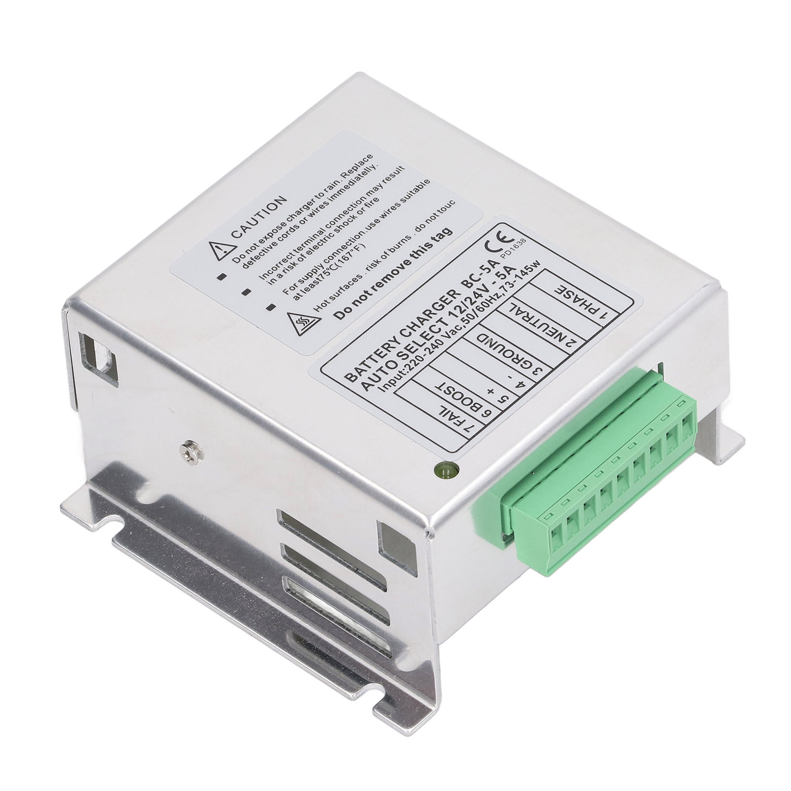 12v/24v 2-stufiges Batterieladegerät, Automatischer Regler 220-240vac, Intelligentes Ladegerät Für Generatorbatterien