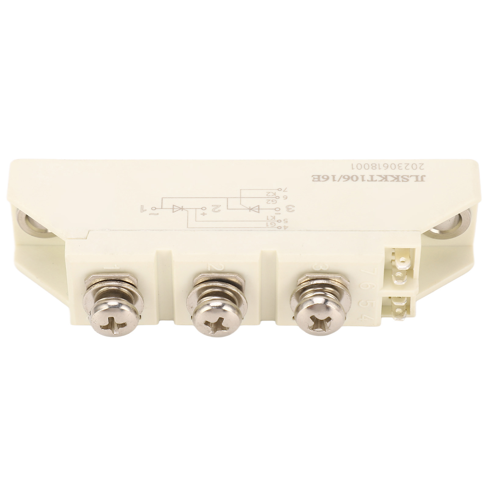 1600v 106a Bidirektionales Gleichrichtermodul Mit Thyristor, Weißes Abs, Halbleiterbrücke Für Batterieladegerät
