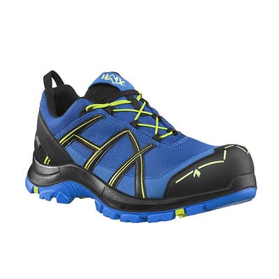 HAIX Sicherheitsschuhe S3 BLACK EAGLE Safety 40.1 low/blue-citrus 610009 38