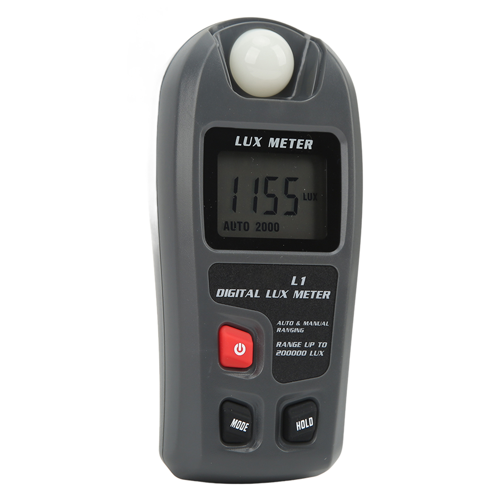 Digitales Luxmeter Mit Lcd-bildschirm, Beleuchtungsstärkemesser, Automatischer Abschaltung, Lux-messung, Tragbares Lichtintensitätsmessgerät