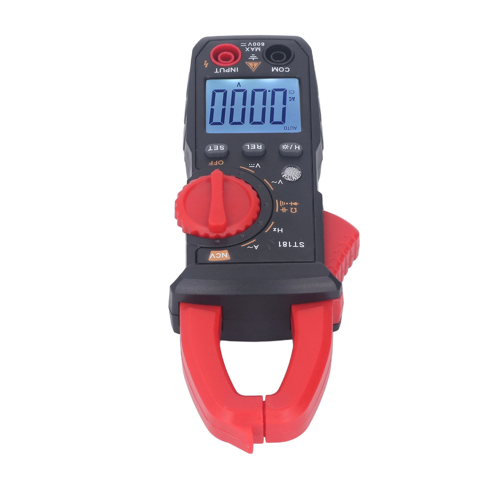 Präzises Digitales Zangenamperemeter Zur Fehlerortung, Hintergrundbeleuchtetes Zangenmultimeter, Spannungsprüfer, Strom- Und Widerstandsmessung