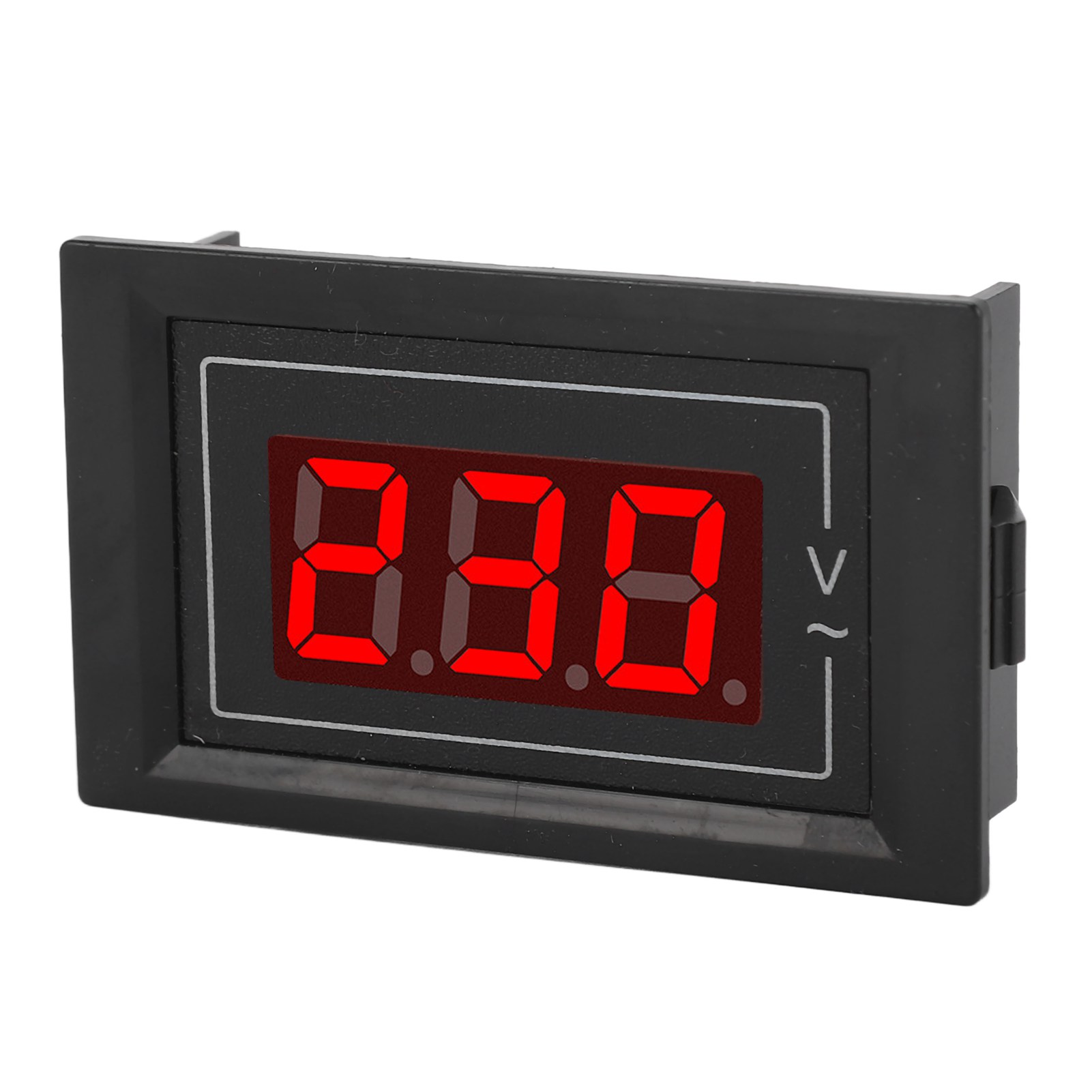 Digitales Wechselstrom-voltmeter Mit Anzeige 60-500v, Einphasen-spannungsmonitor, Kompaktes Bedienfeld, Elektrisches Messmultimeter.