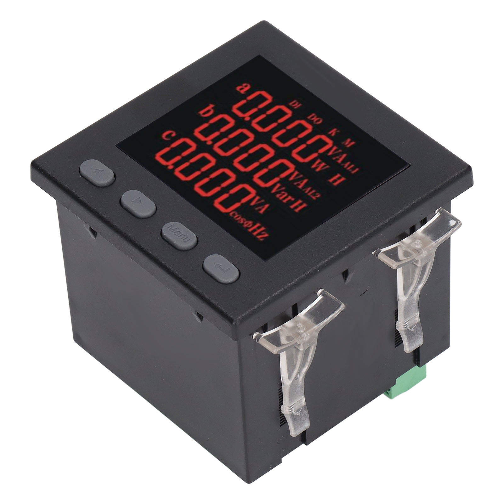 Multifunktionaler Digitaler Drehstrom-energiezähler, Amperemeter, Leistungsprüfer Ac220v