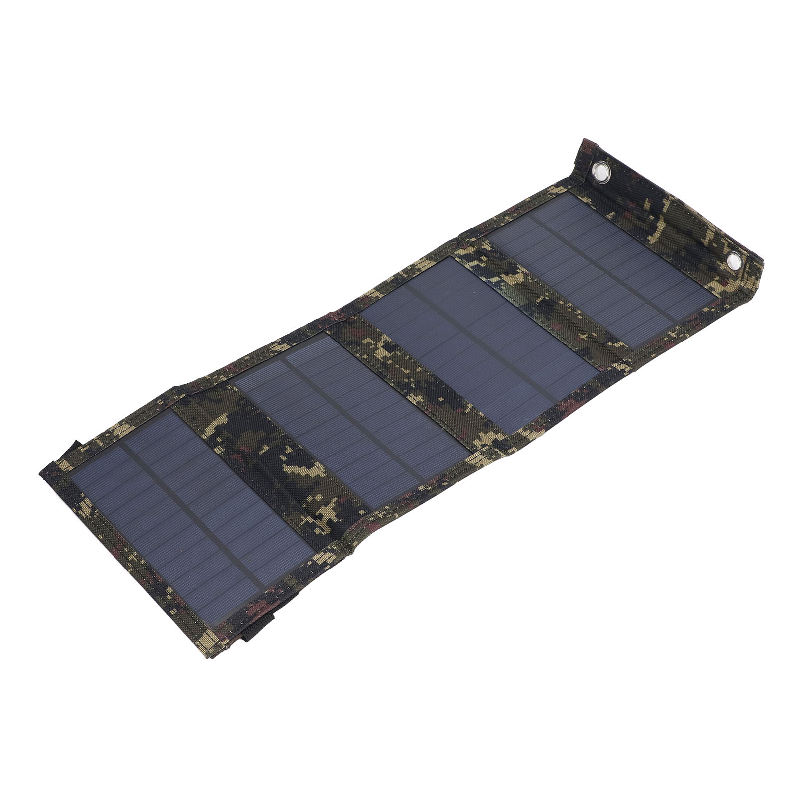 Tragbares 10-w-5-v-solarpanel, Faltbar, Usb-ladegerät, Ip65 Wasserdicht, Für Rucksackreisen, Camping, Wandern, Tarnmuster