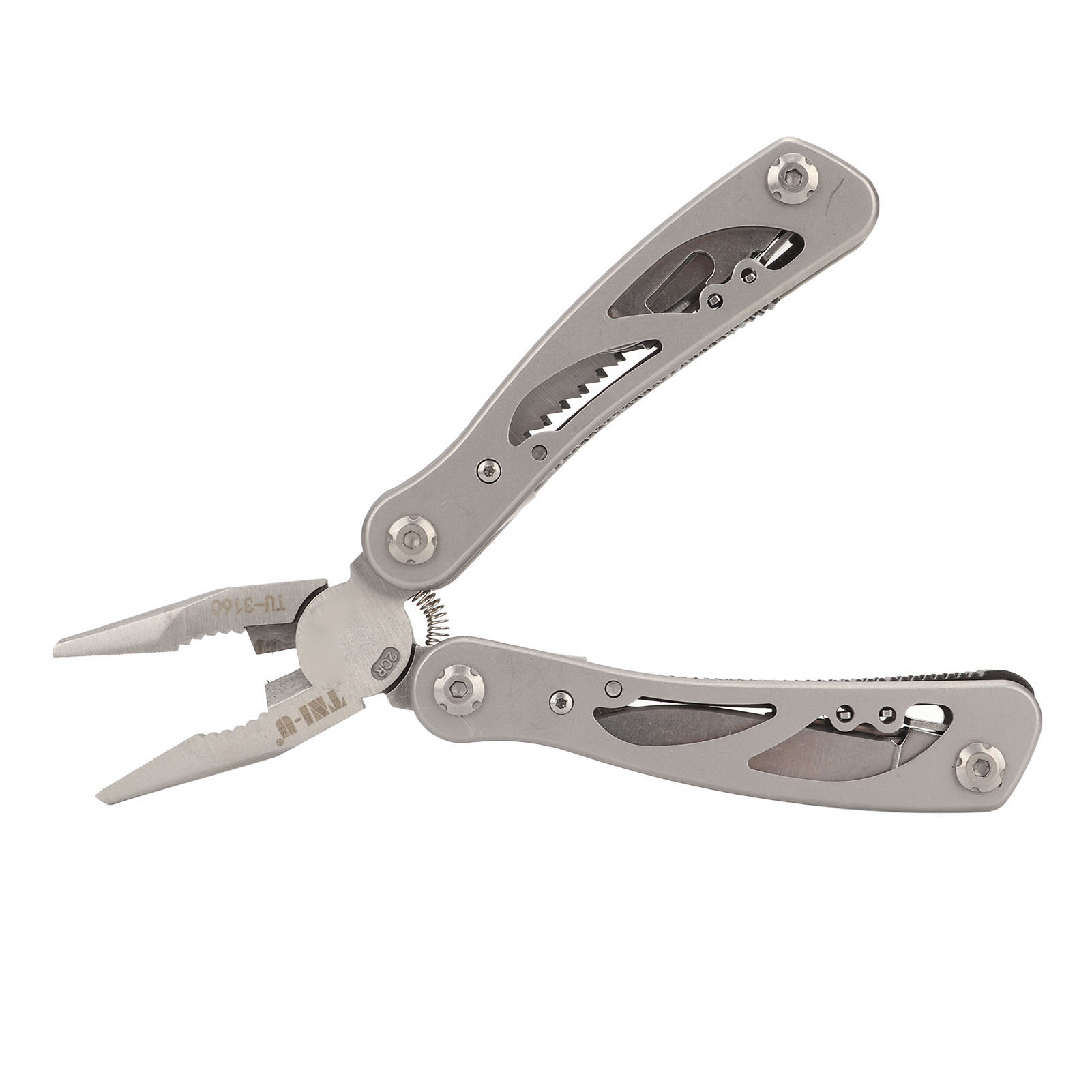 11-in-1 Multifunktionszange Aus Edelstahl, 15 Cm Faltbar, Professionelles Outdoor-campingwerkzeug, Ausziehbare Überlebensausrüstung