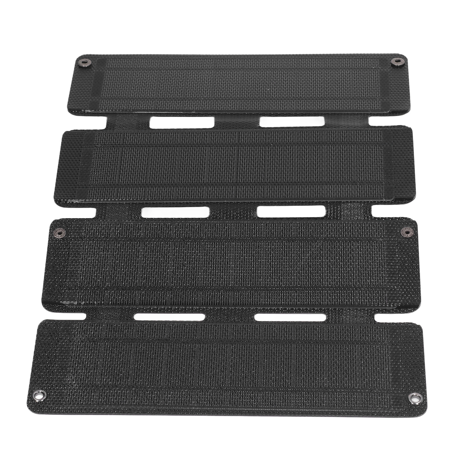 Faltbares 14-w-solarpanel Mit Zwei Usb-anschlüssen (0–2,5 A), 20,5 % Wirkungsgrad, 5-v-ladefunktion Für Den Außenbereich, Schwarz