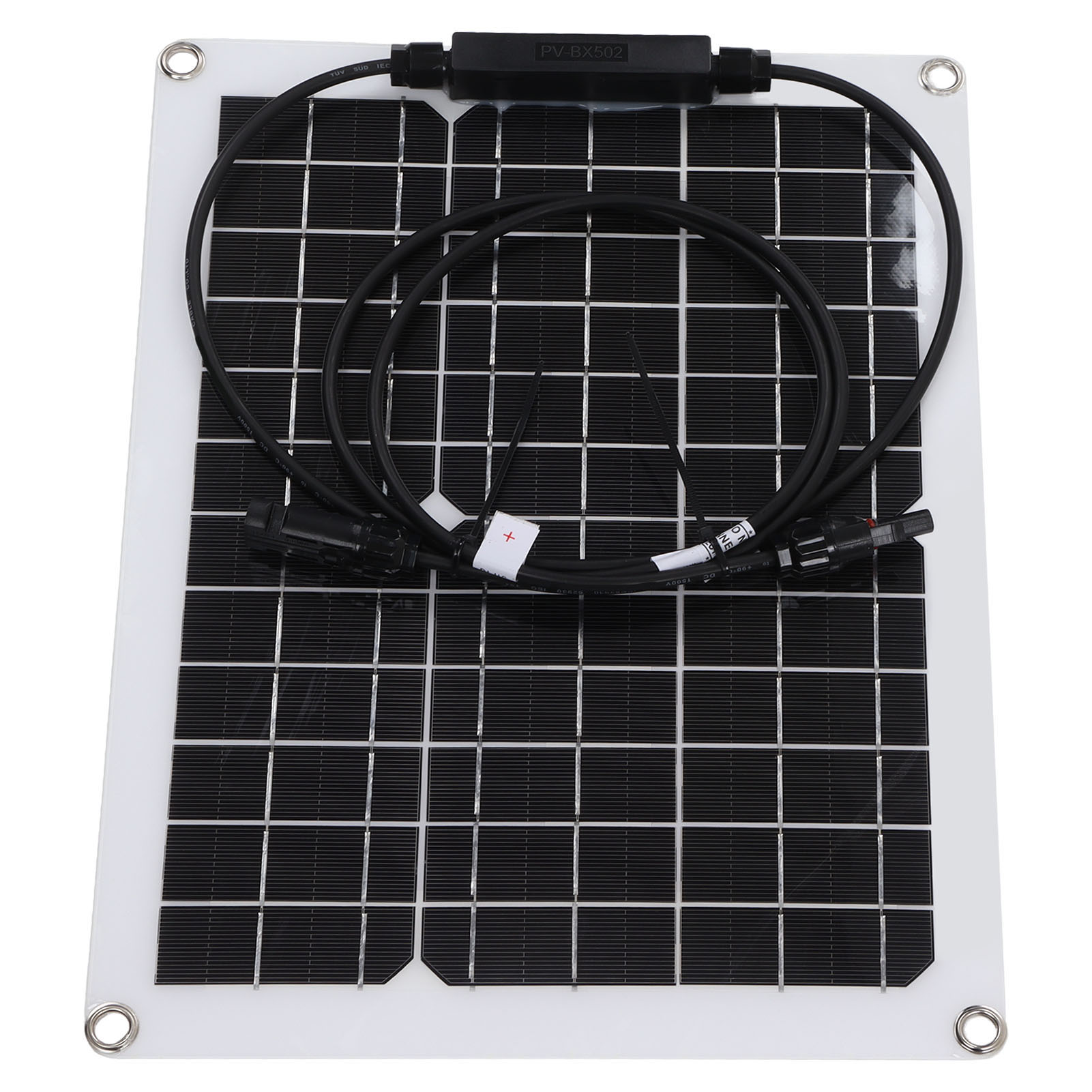 15-w-flexibles Solarpanel Mit 50-a-regler, Monokristallines Silizium, Pet-photovoltaik, Leichtes Set Für Camping, Wohnwagen Und Garten, Tragbares Solarladegerät