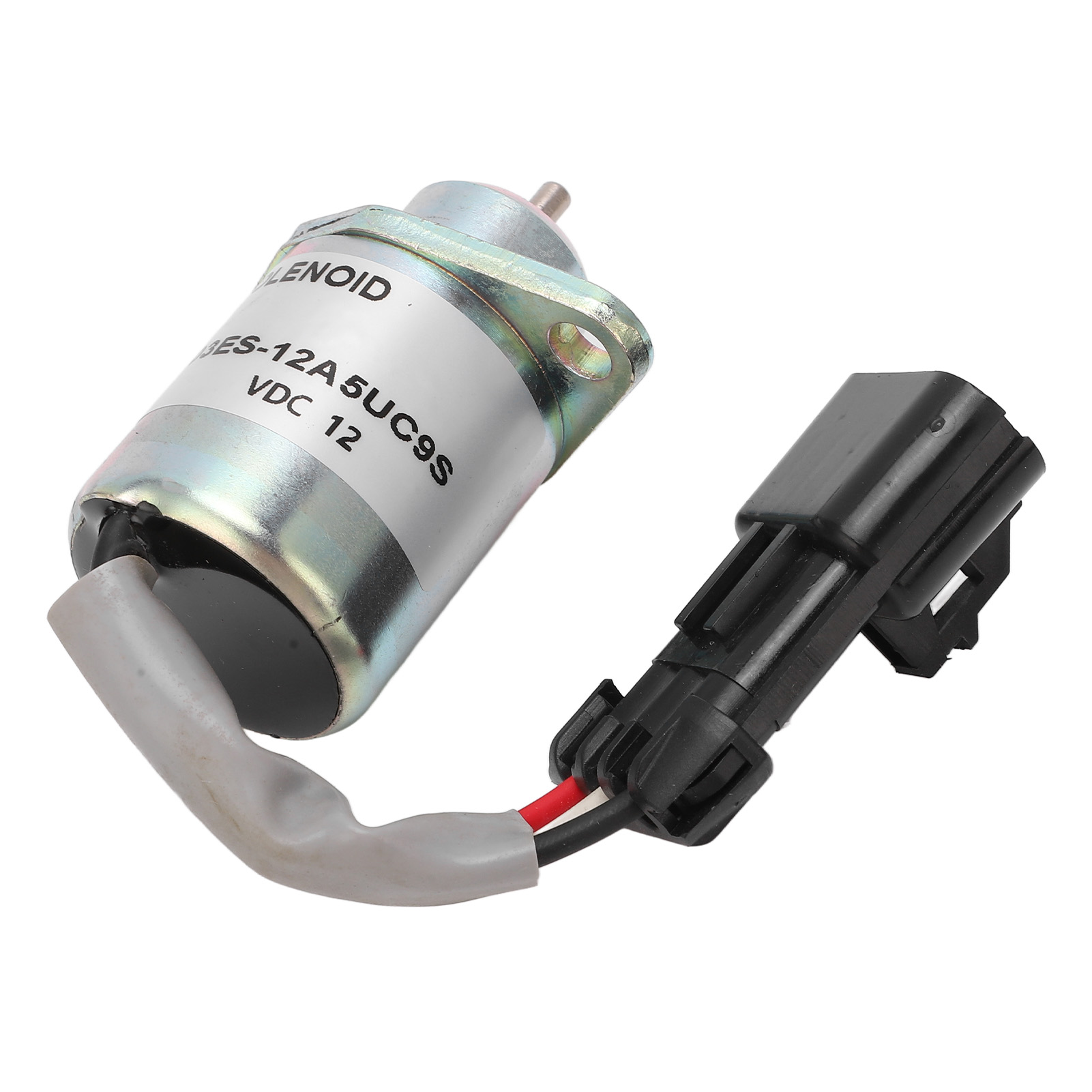 Motorstopp-magnetventil 1503es 12a5uc9s, Kraftstoffabschalt-magnetventil Für Kubota, 12v Dc, Kompatibles Ersatzteil.