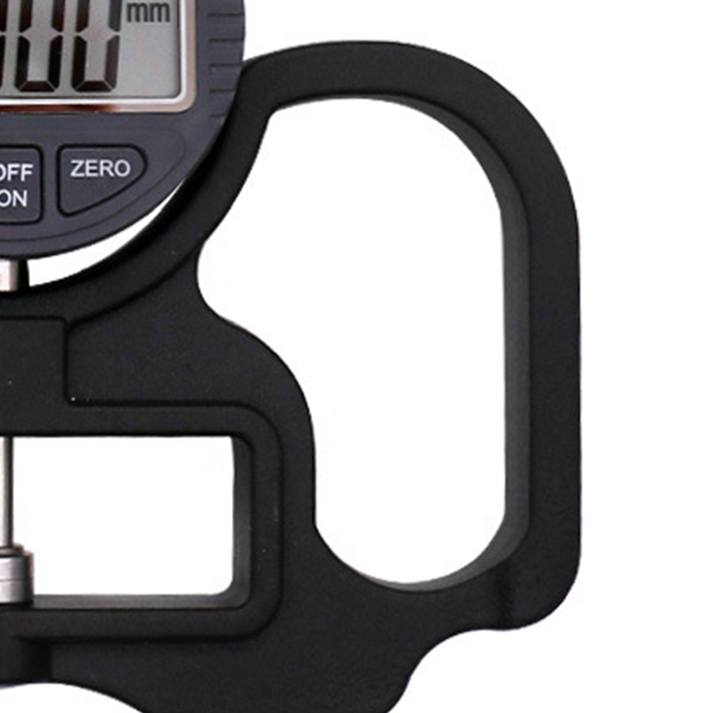 Digitales Dickenmessgerät 0–12,7 Mm, Präzisionsmessmikrometer Mit 0,001 Mm Auflösung Für Papier Und Folie, Digitales Anzeigegerät Zur Dimensionskontrolle