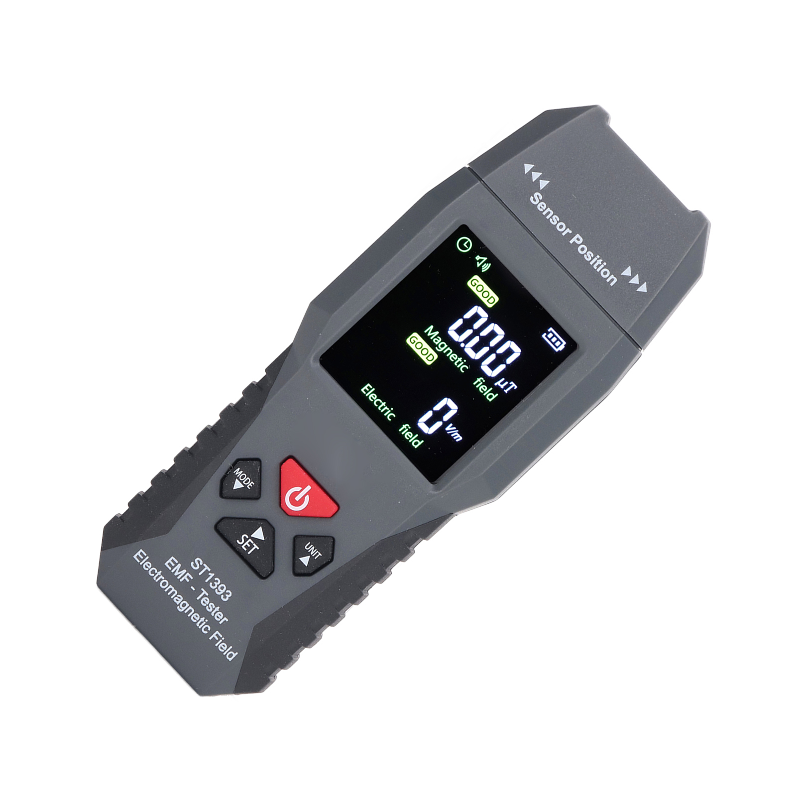 Tragbares Emf-elektromagnetfeldmessgerät, Digitaler Tester Mit Lcd-bildschirm Für Die Inspektion Im Haus Und Im Freien.