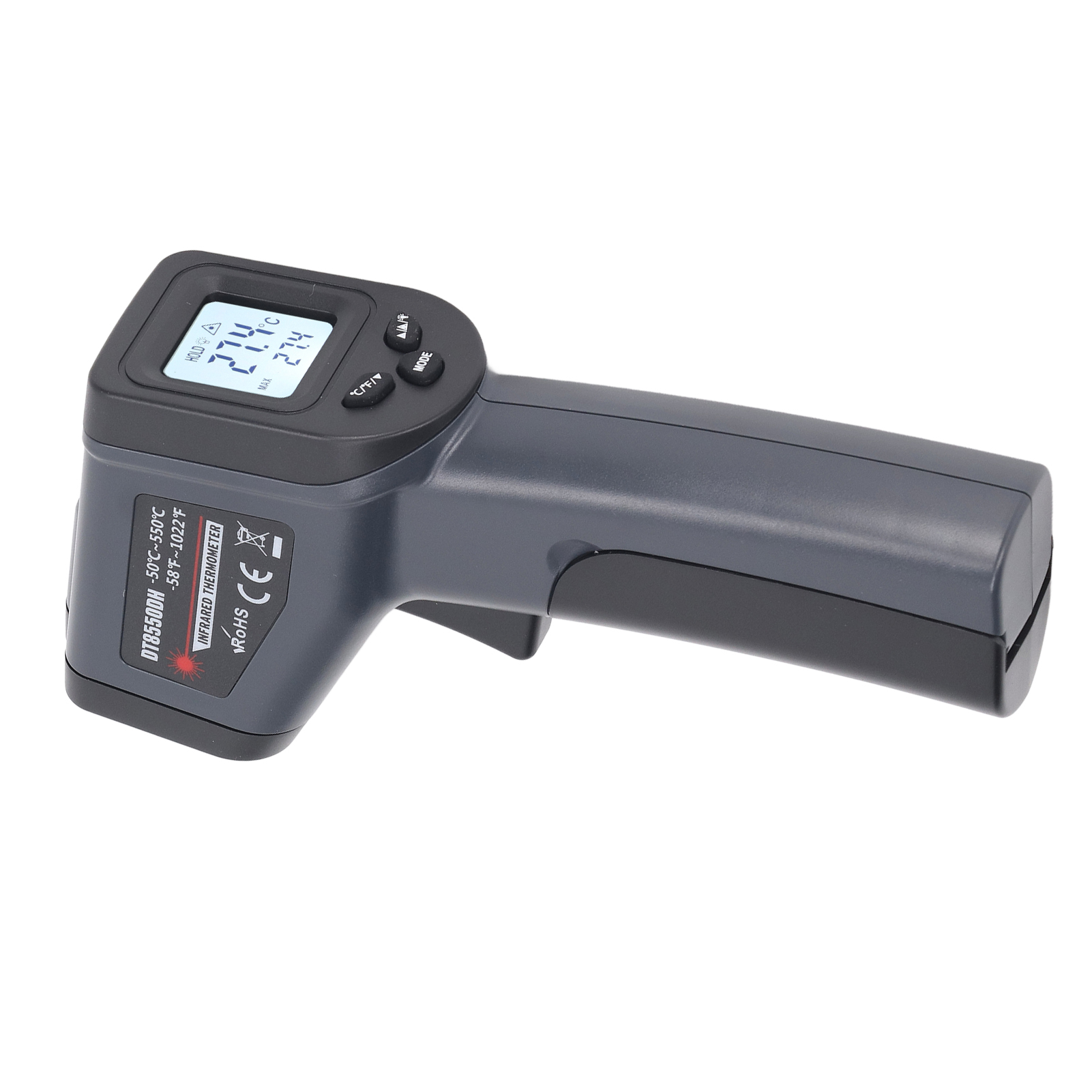 Digitales Infrarot-thermometer Mit Digitalanzeige, Tragbares Temperaturmessgerät Für Küche Und Industrie