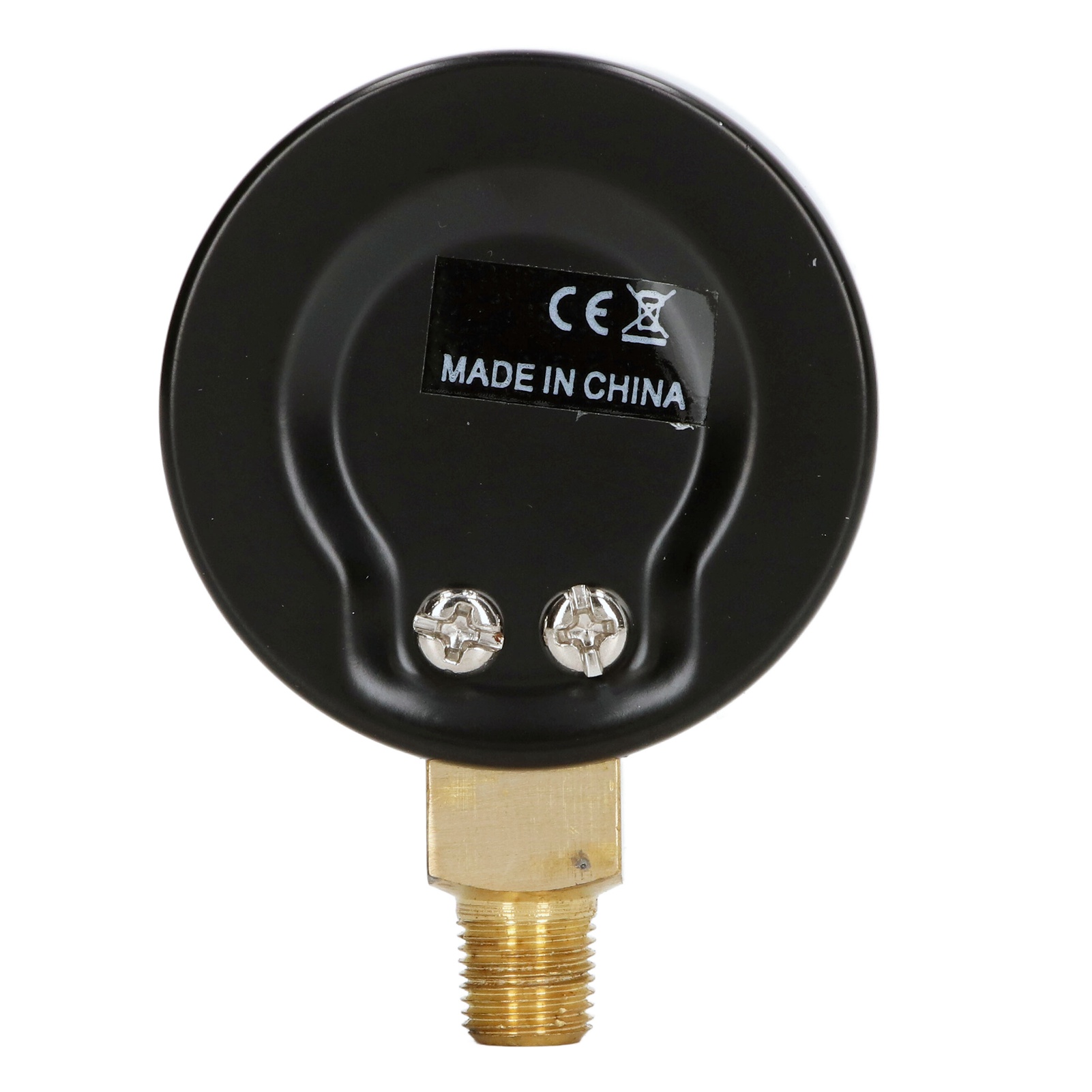 1/8 Bspt-vakuummeter, Abgedichtetes Messing, Vakuumdruckmessgerät Für Wasser Und Öl, Robuste Gewindeverbindung