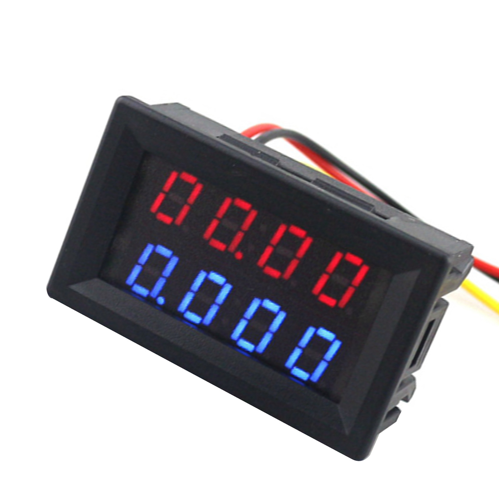 Digitales 4-stelliges Voltmeter/amperemeter Mit Led-anzeige, Spannungs- Und Stromprüfer, Dc 0–200 V, 10 A