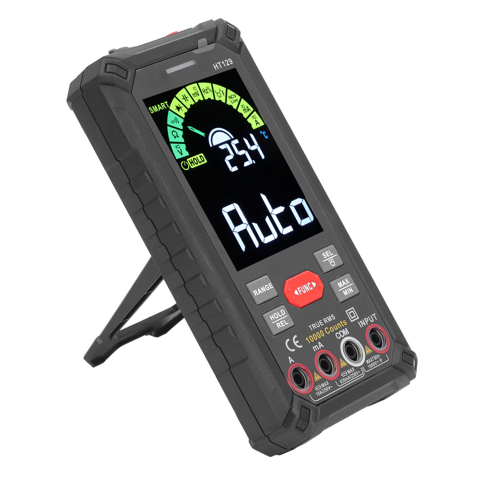 Hochpräzises, Intelligentes Digitales Multimeter Mit Großem Lcd-bildschirm, Messgerät Für Ohm, Volt Und Ampere.