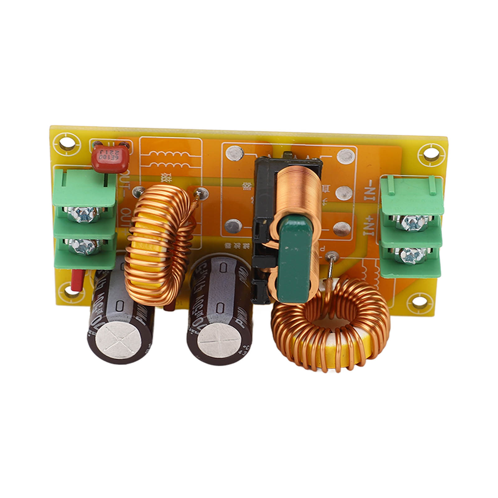 Emv-filtermodul Zur Unterdrückung Von Störungen In Gleichstromnetzteilen, Elektromagnetische Interferenzunterdrückung, Lc 50v 10a Filter, Filterplatine