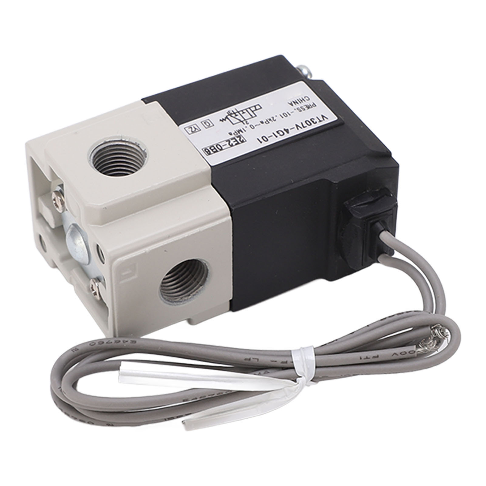 Pneumatisches 2/3-wege-magnetventil, Typ Smc G1/8, 220 V Ac Vakuum-luftventil, 2/3 Verteiler Für Automatisierung