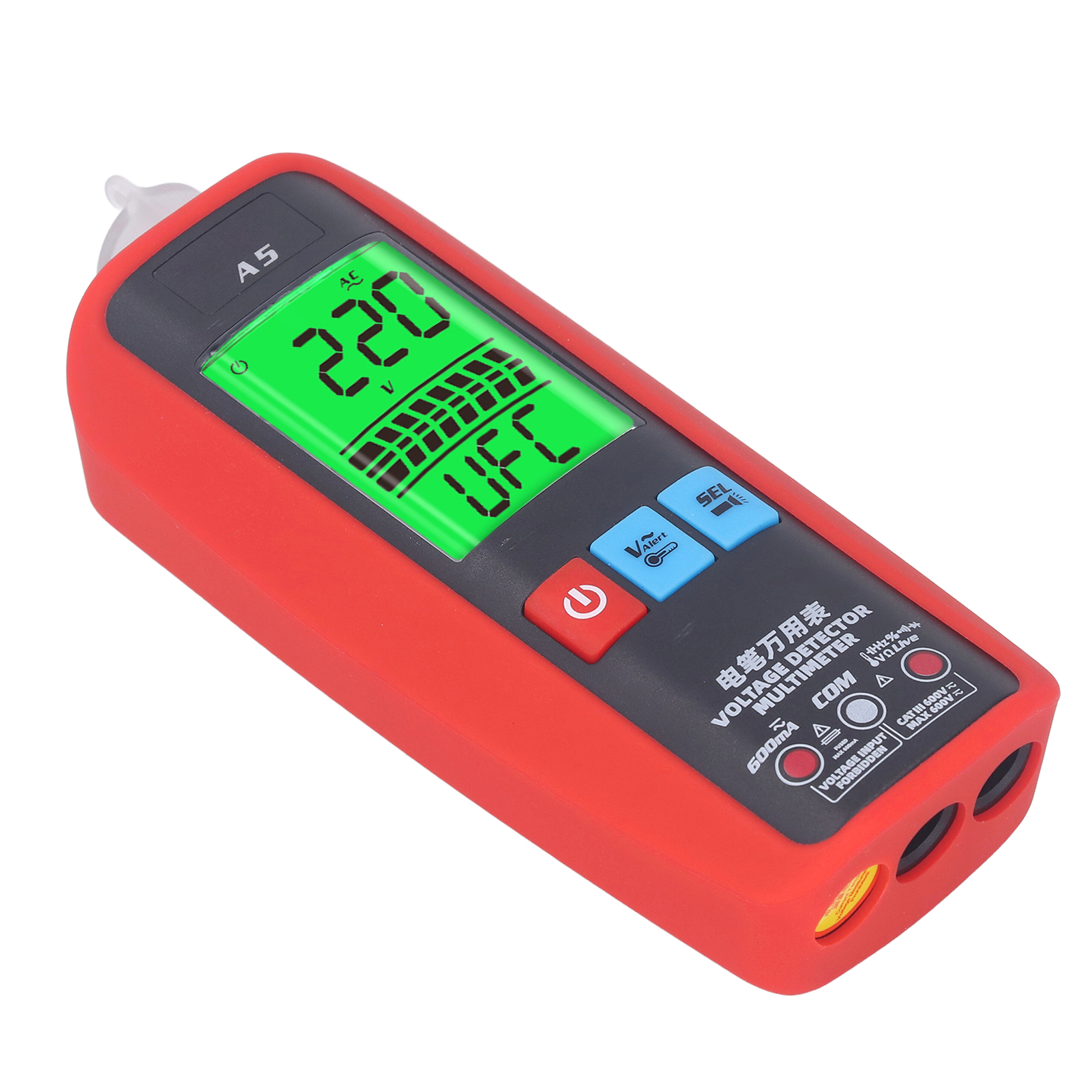 Digitales Multimeter Mit Lcd-anzeige, Automatischer Bereichswahl, Spannungs-, Strom- Und Widerstandsmessung, Professionelles Messgerät