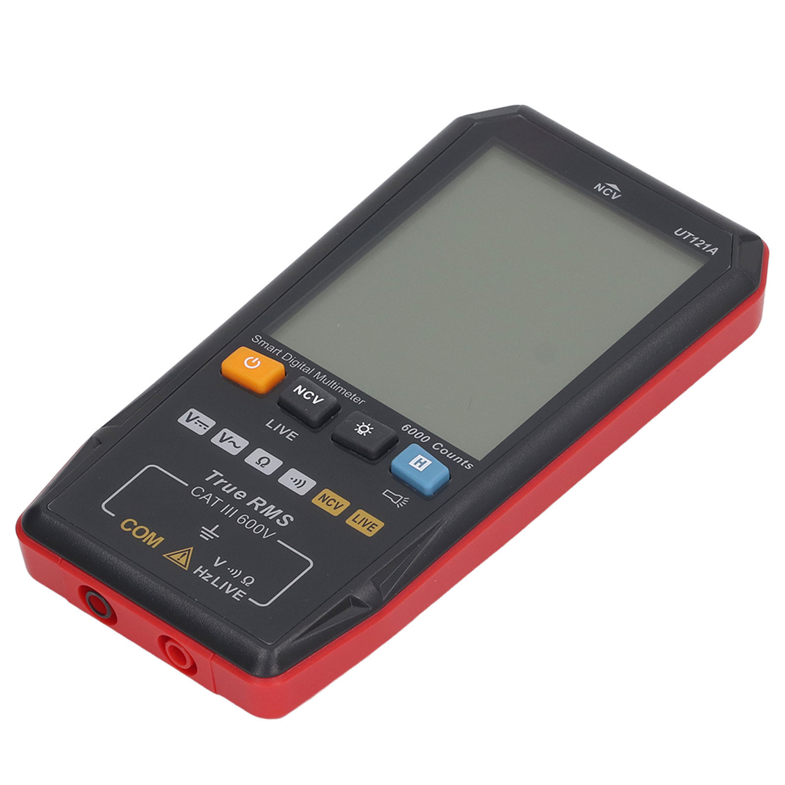 Ncv Smart Digitalmultimeter Ac/dc-spannungsprüfer Mit Akustischem Alarm, Digitalanzeige, Kondensator-, Dioden- Und Frequenzmessung, Verbrennungsschutz