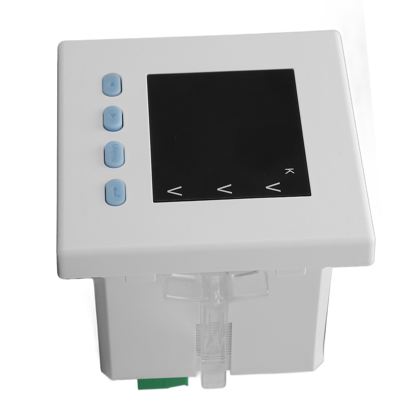 Intelligentes Dreiphasiges Digitales Voltmeter, Weiß, Flammhemmendes Abs, Ac220v-haushaltsstromverbrauchsmonitor