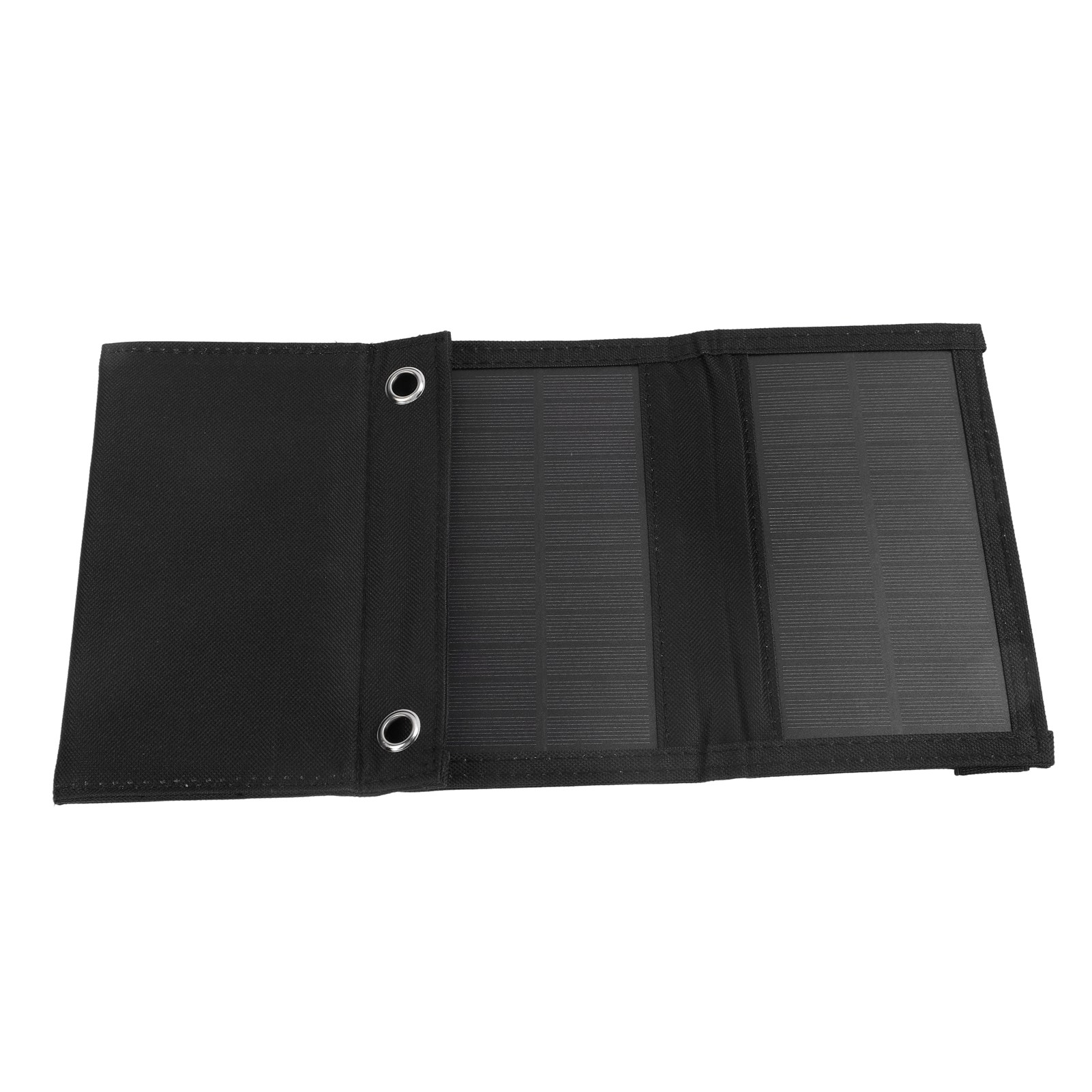 Tragbares 5v 10w Solarpanel Mit Usb-ladegerät, Wasserdicht, Faltbar, Aus Nylon, 4-teilig, Outdoor-stromgenerator Für Wandern Und Camping