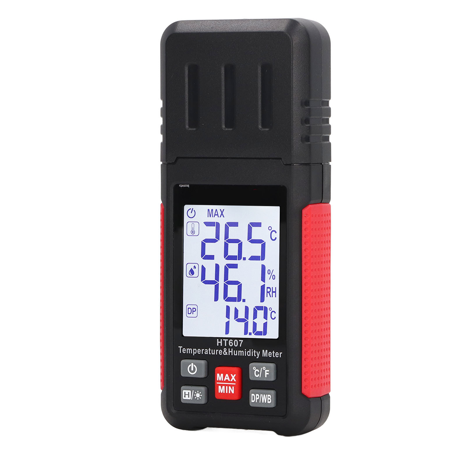 Hochpräzises, Tragbares Thermometer-hygrometer, Abs-temperatur- Und Feuchtigkeitsmesser, Digitales Messgerät Für Den Innen- Und Außenbereich