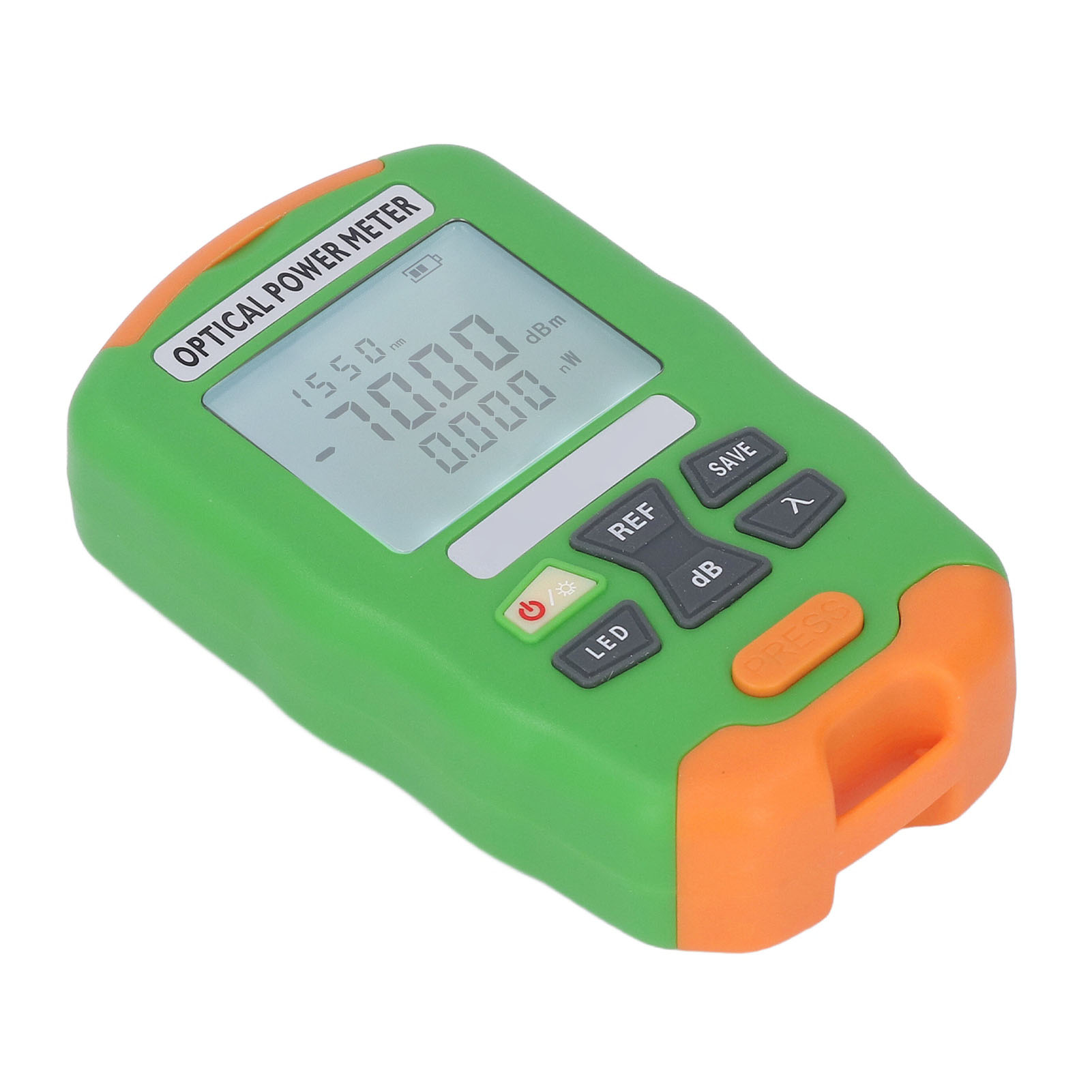 Wiederaufladbarer Glasfaser-leistungstester, Misst -70 Bis +10 Dbm, Wartungswerkzeug Für Optische Kabel Und Netzwerke.
