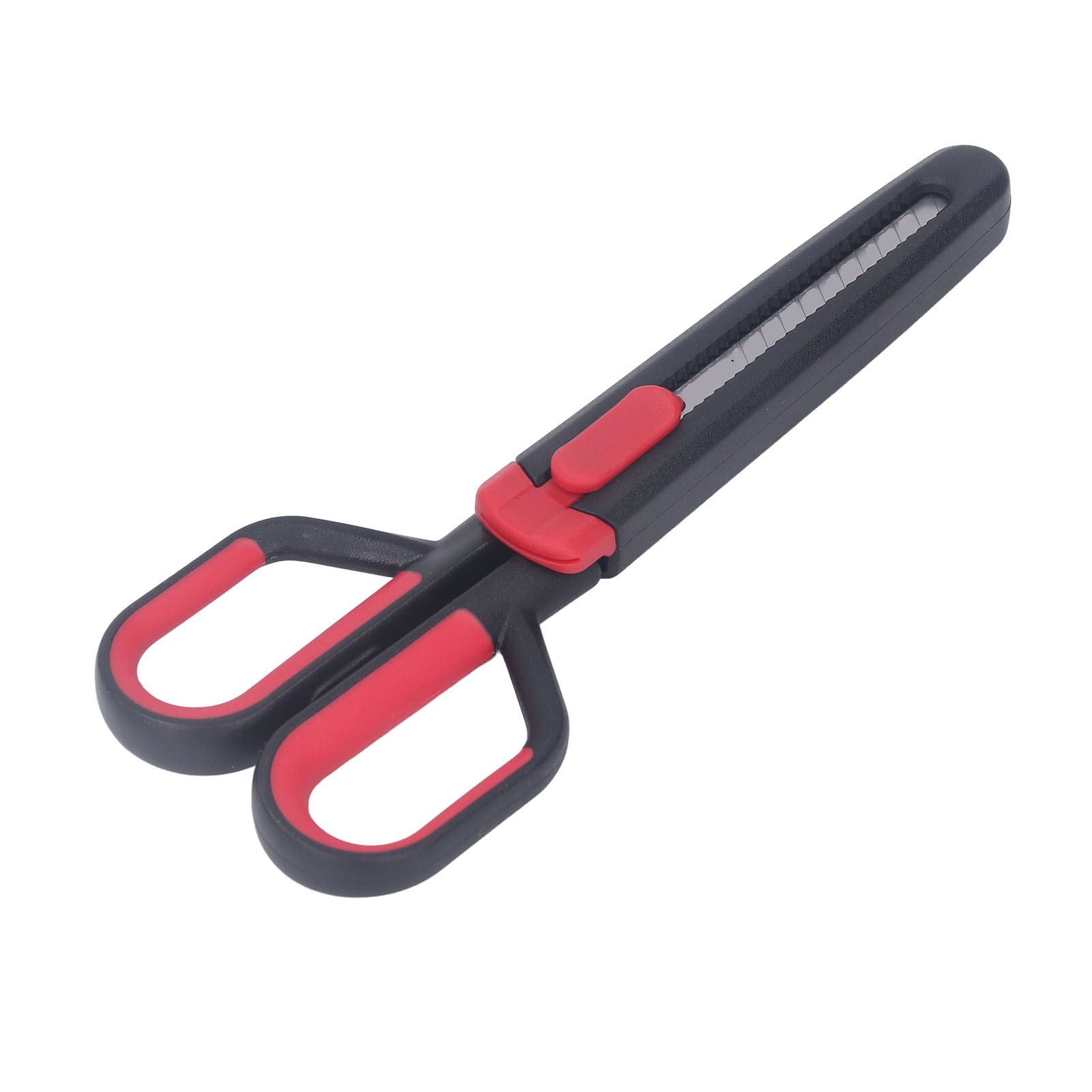 Einziehbares Edelstahl-universalmesser Mit Tragbarer Schere, Ideal Für Büro, Schule Und Zuhause